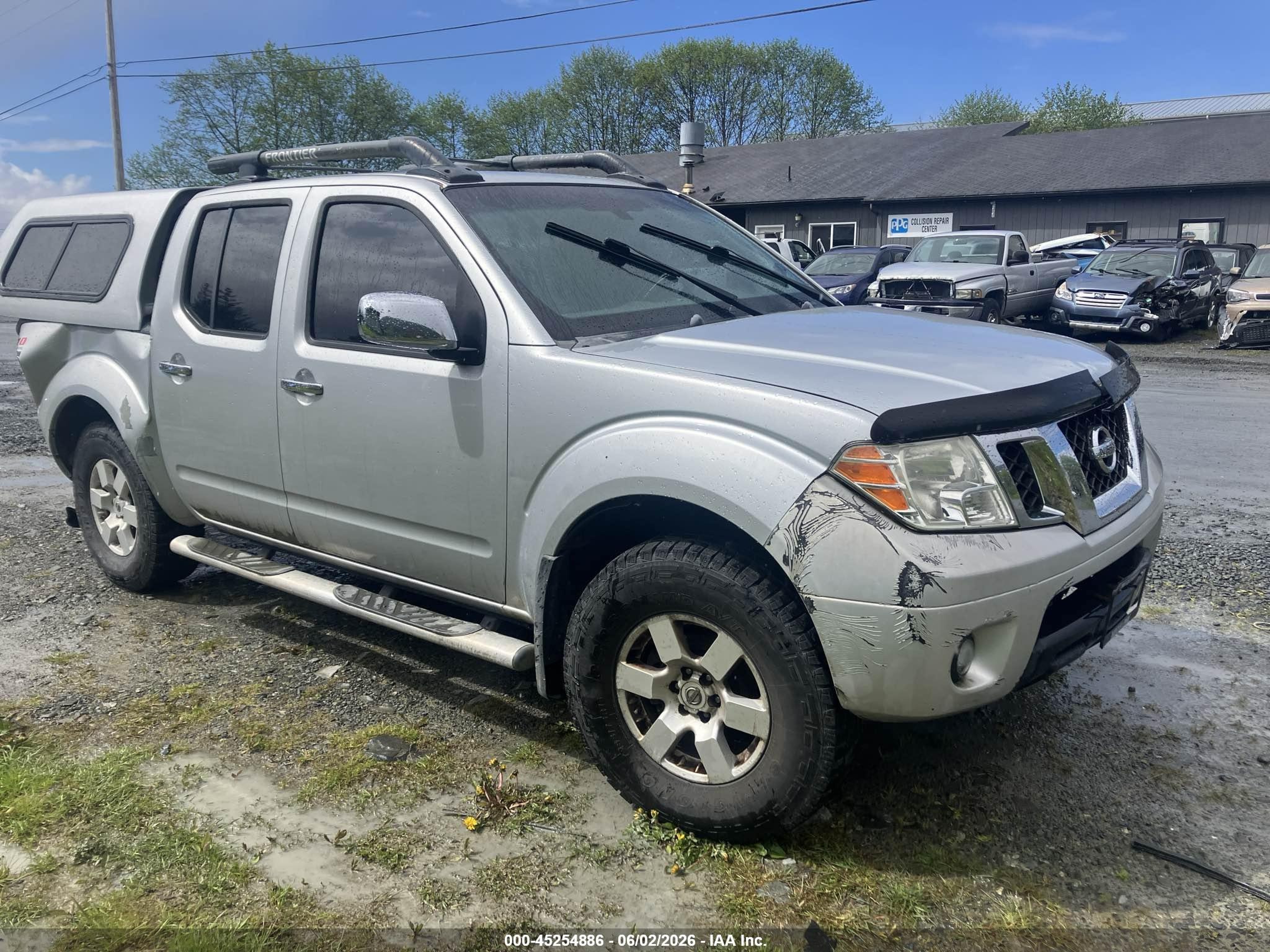 2007 Nissan Frontier SE, VIN 1N6AD07U67C427304 — Rear end