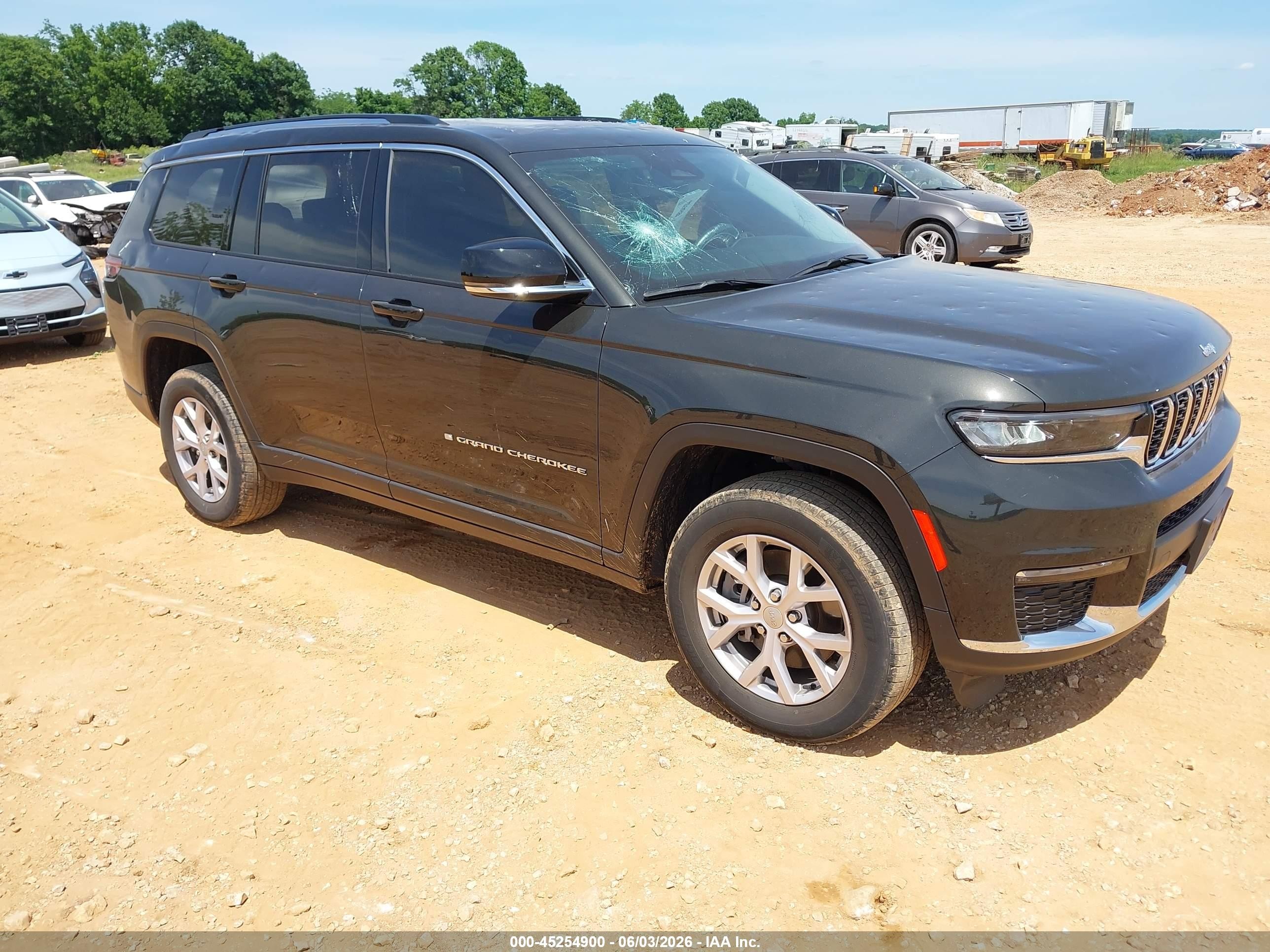 2022 Jeep Grand Cherokee Limited, VIN 1C4RJKBG0N8580501 — Hail