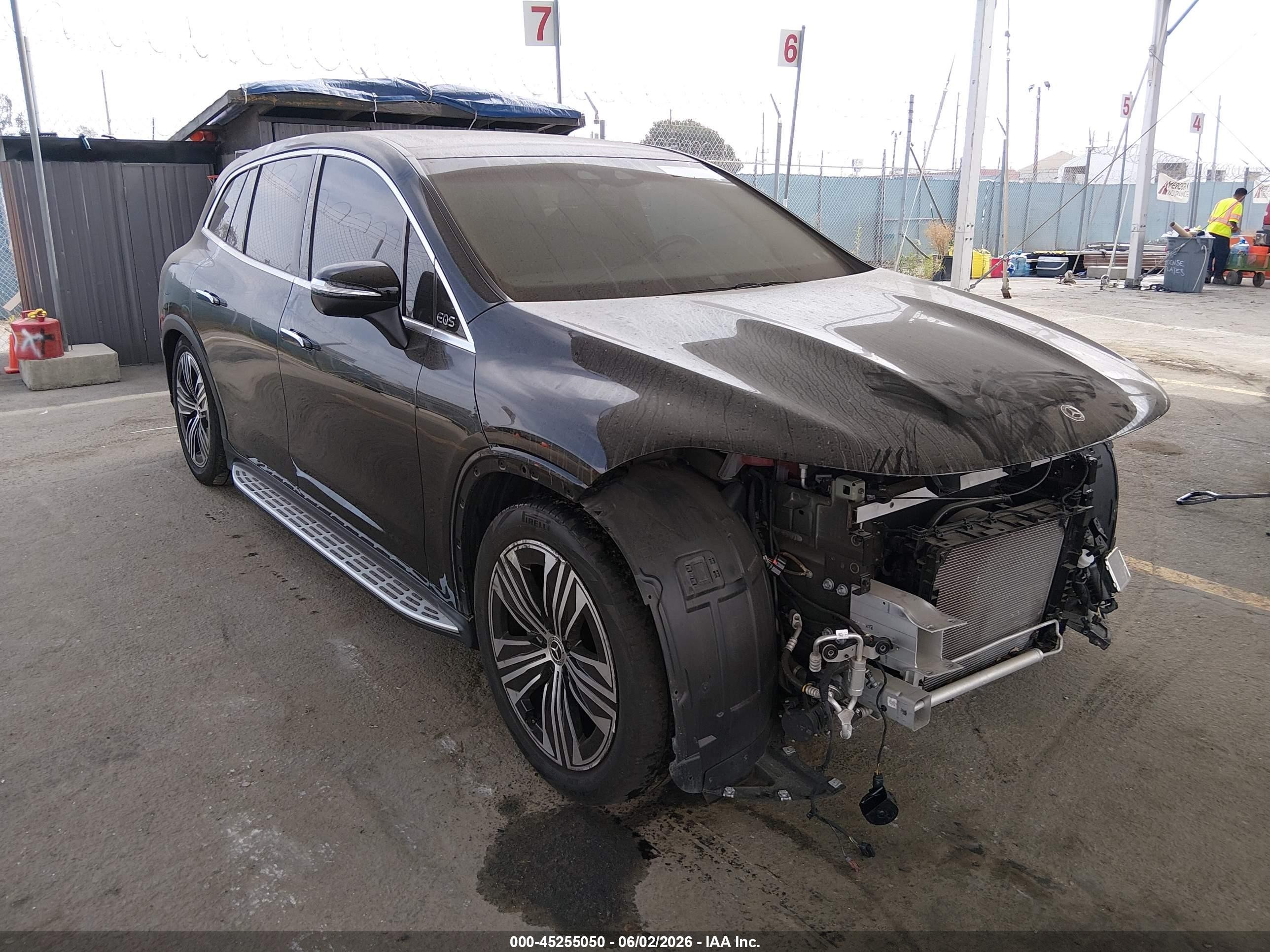 2024 Mercedes-Benz EQS 450+, VIN 4JGDM2DB7RA031634 — Front end