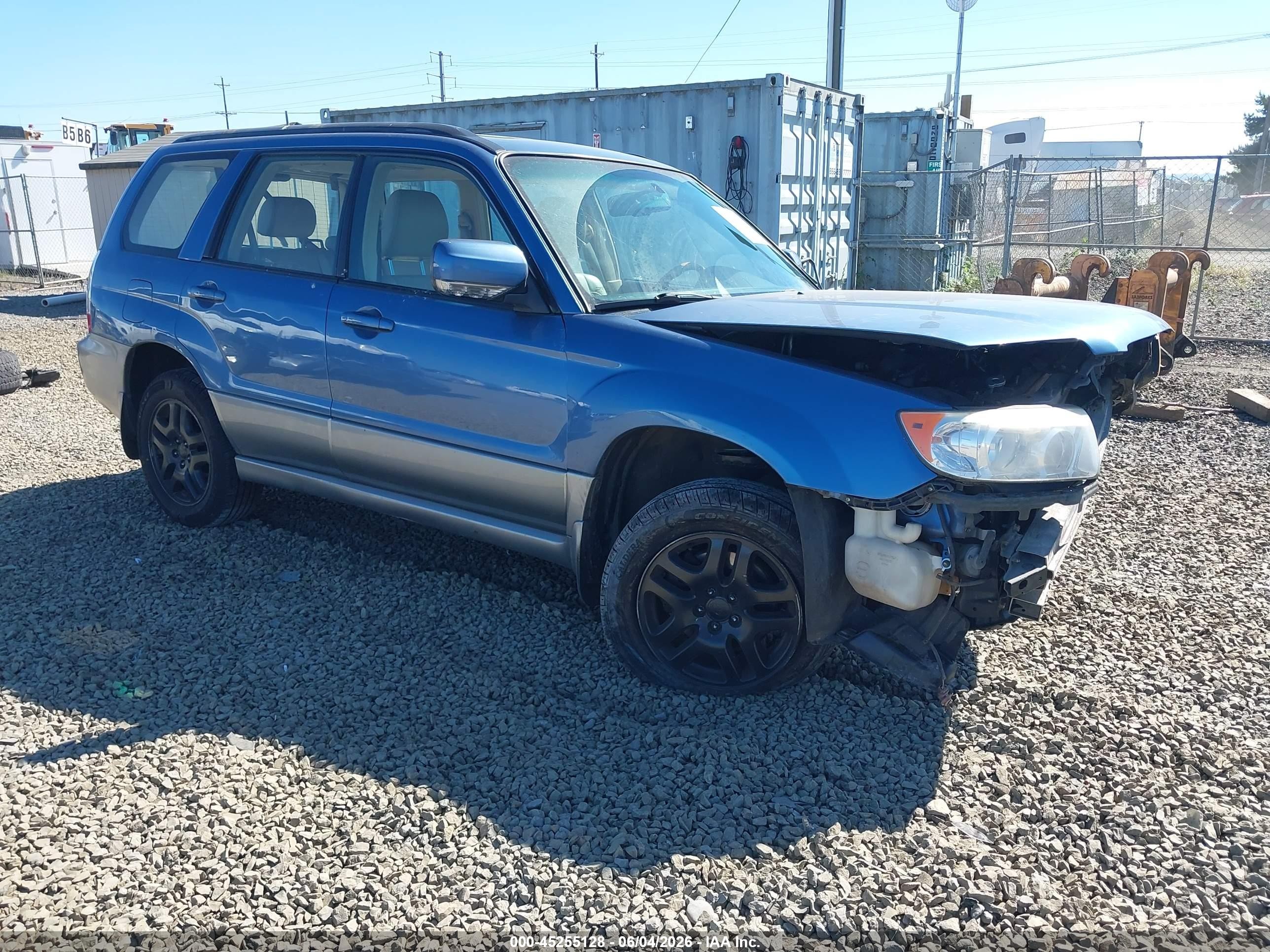 2007 Subaru Forester X L.L. Bean, VIN JF1SG67697H708105 — Перед