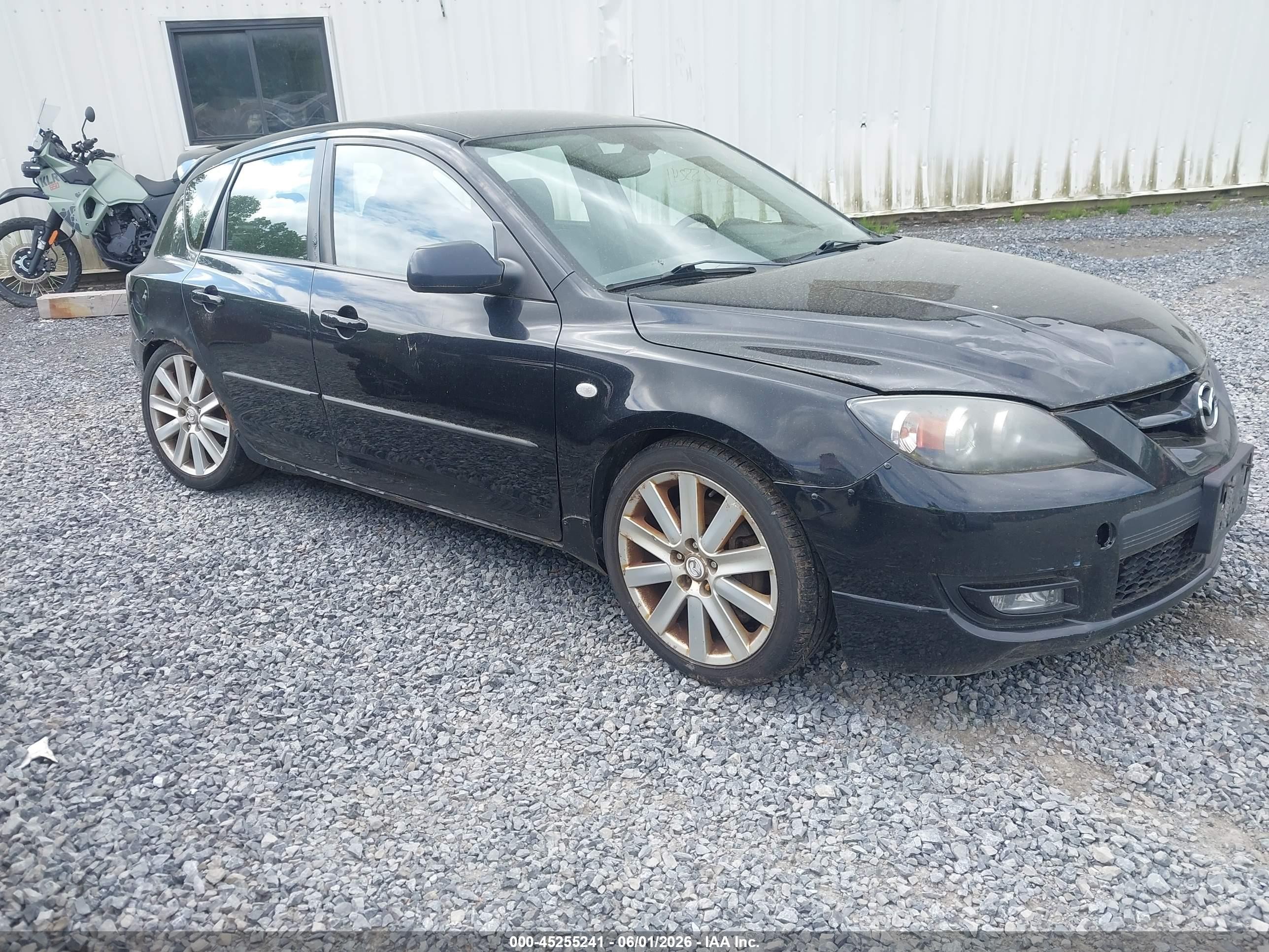 2007 Mazda 3 Mazdaspeed3 Sport, VIN JM1BK34M671757958 — Normal wear