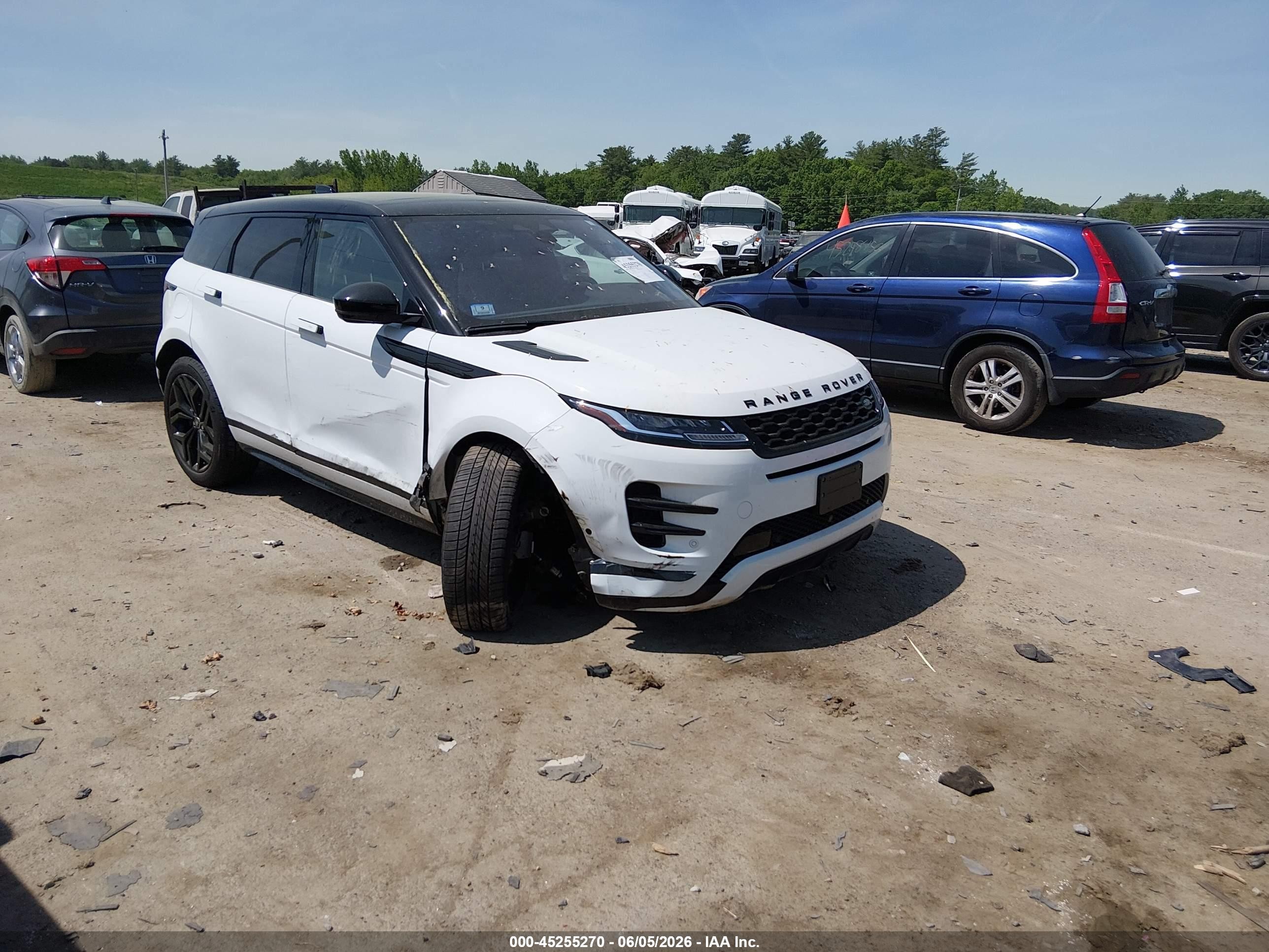 2021 Land Rover Range Rover Evoque R-Dynamic S, VIN SALZT2FX7MH129979 — Бок