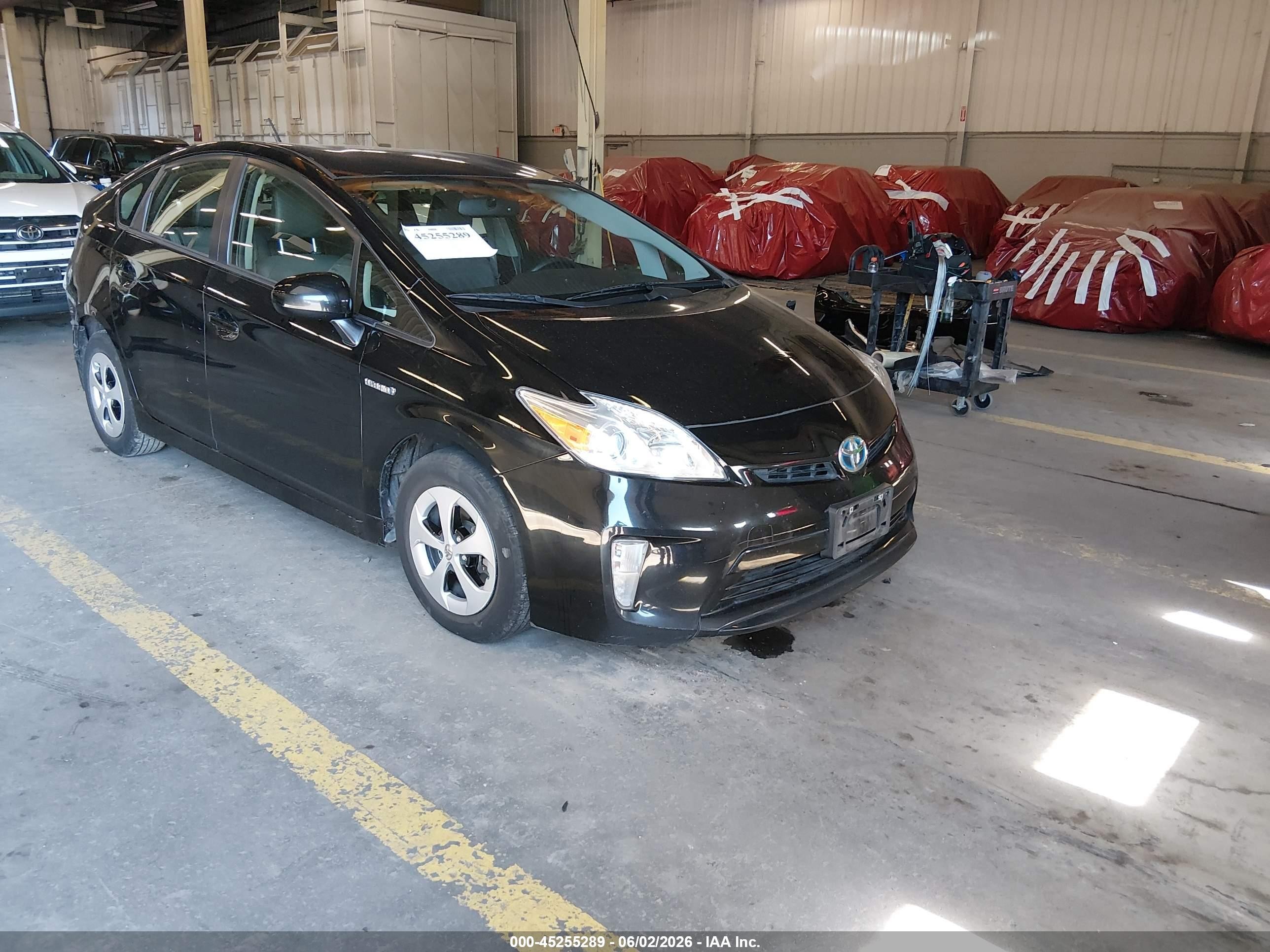 2014 Toyota Prius Four, VIN JTDKN3DU9E1772345 — Rear end