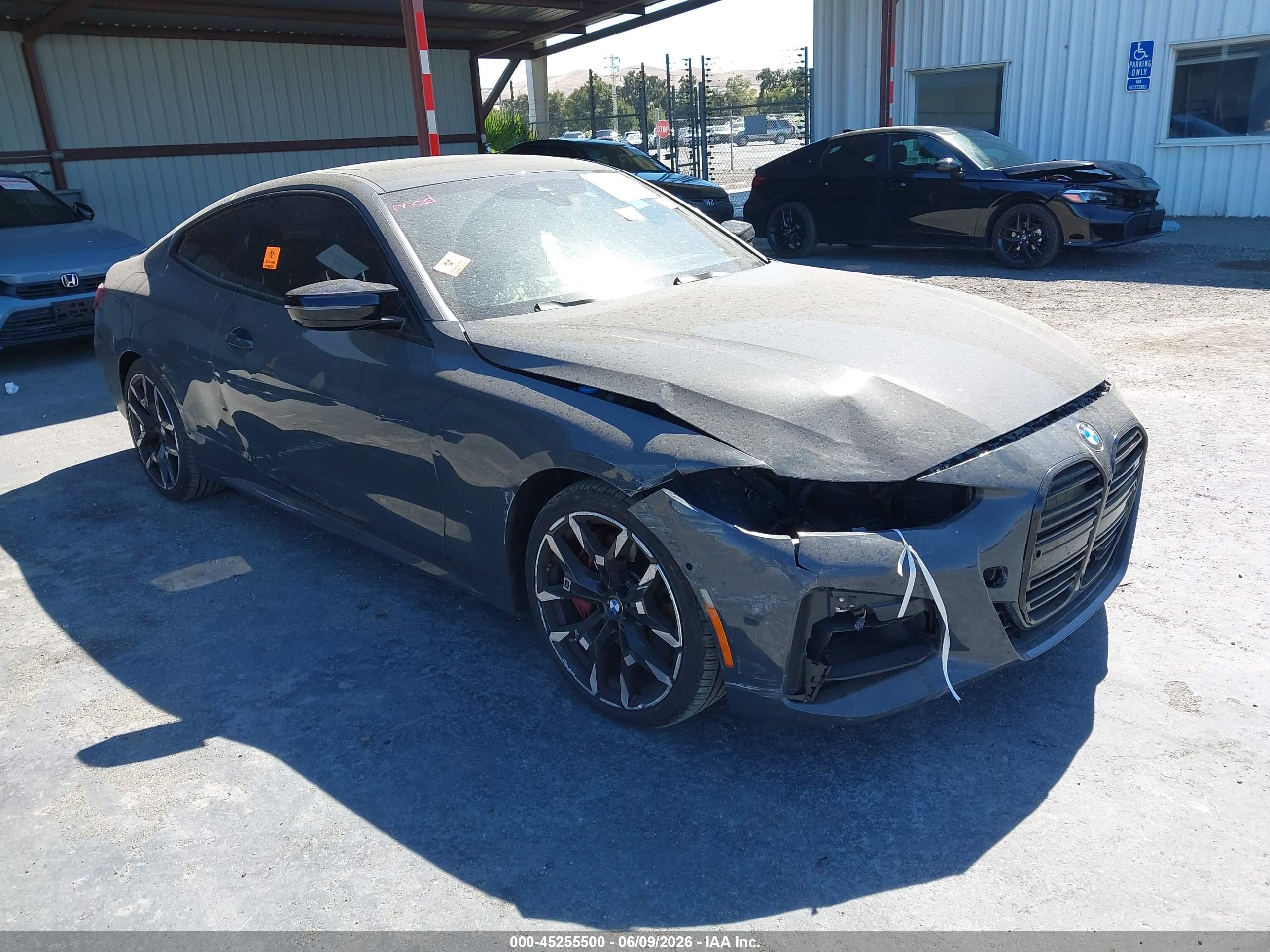 2026 BMW 4 Series M440i, VIN WBA73DA02TCV27422 — Front end
