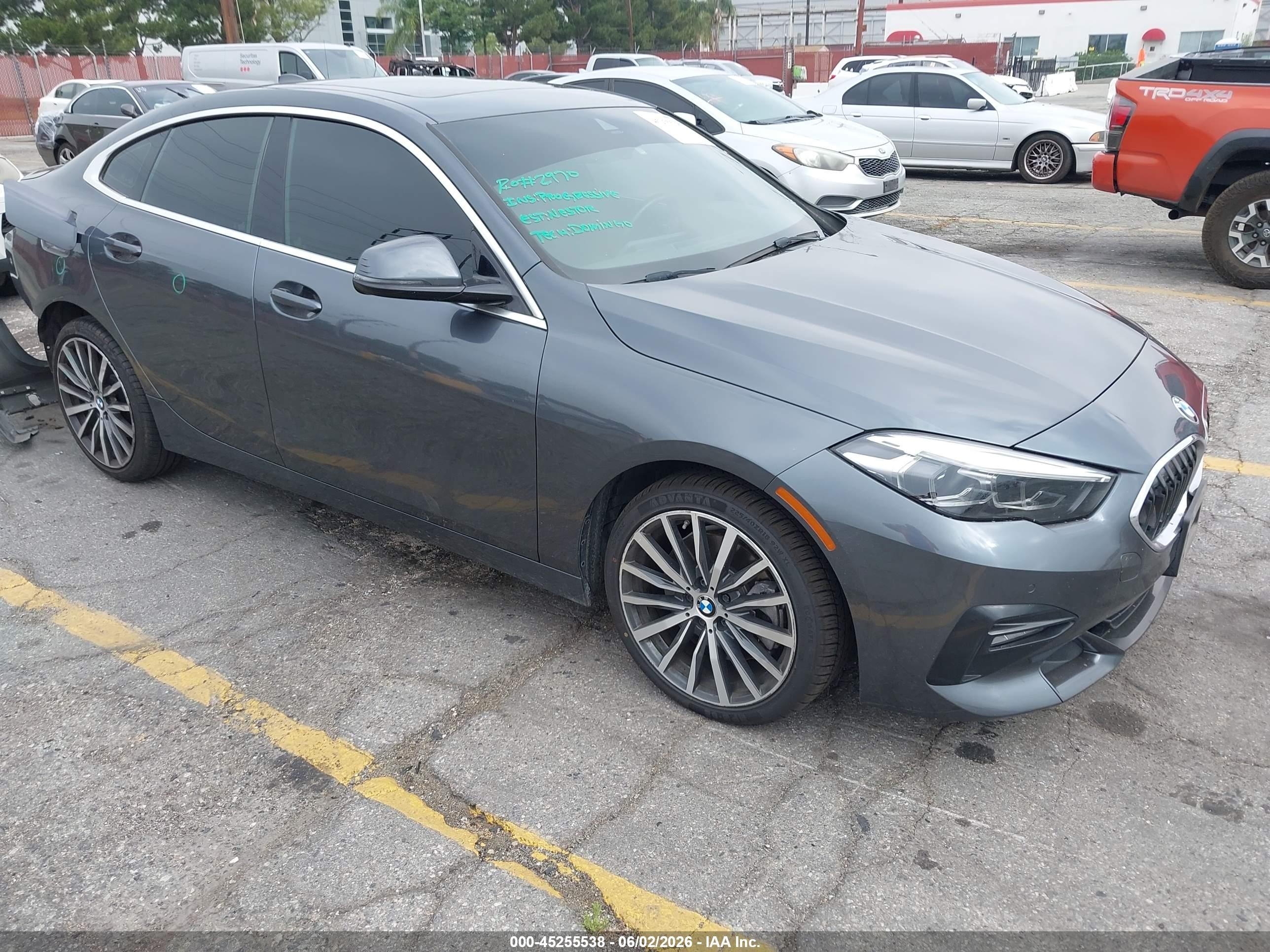 2021 BMW 2 Series 228i, VIN WBA53AK03M7H33737 — Rear end