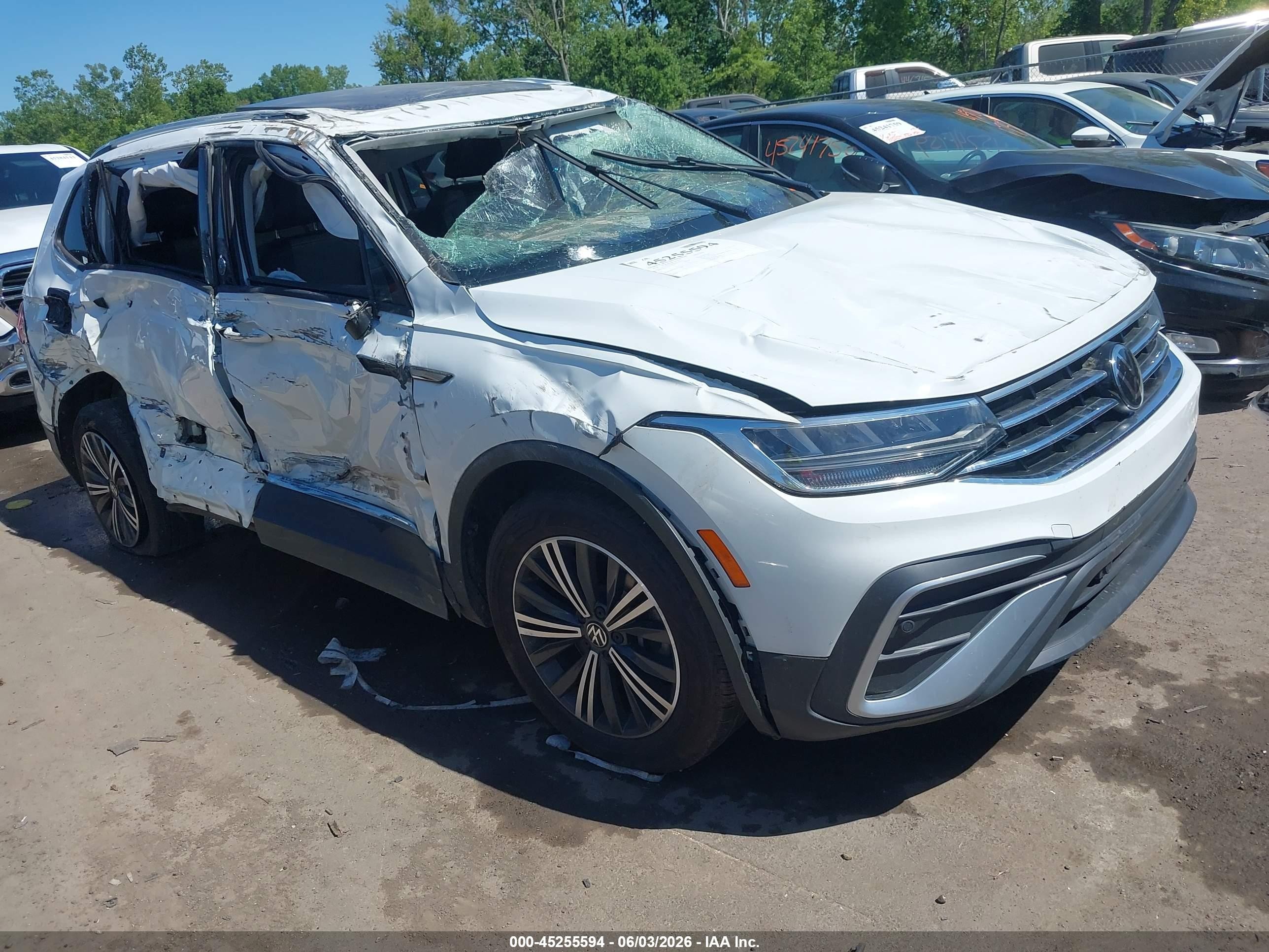 2024 Volkswagen Tiguan Wolfsburg Edition, VIN 3VVAB7AXXRM218610 — Rollover