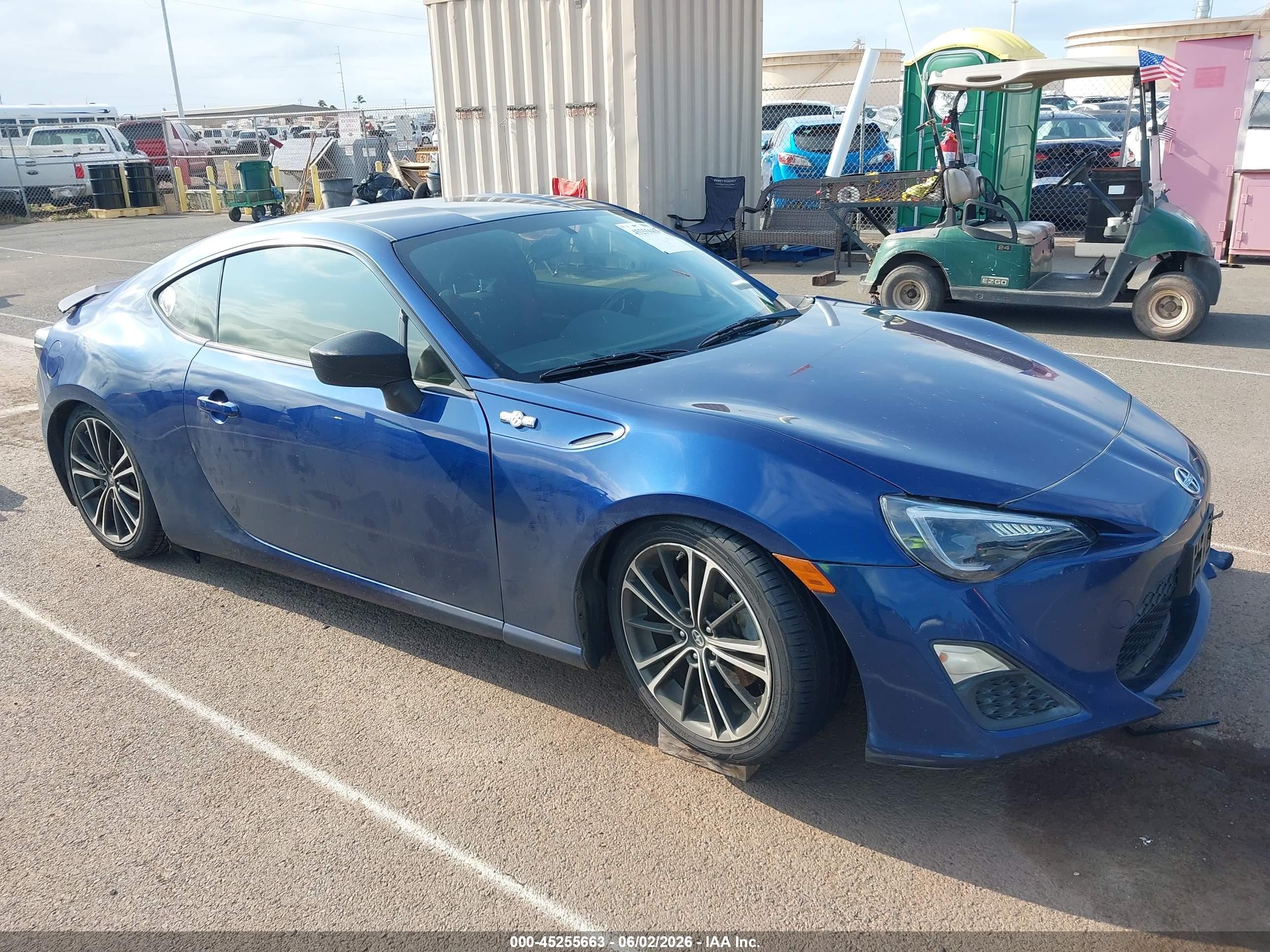 2013 Scion FR-S, VIN JF1ZNAA1XD1720885 — Front end