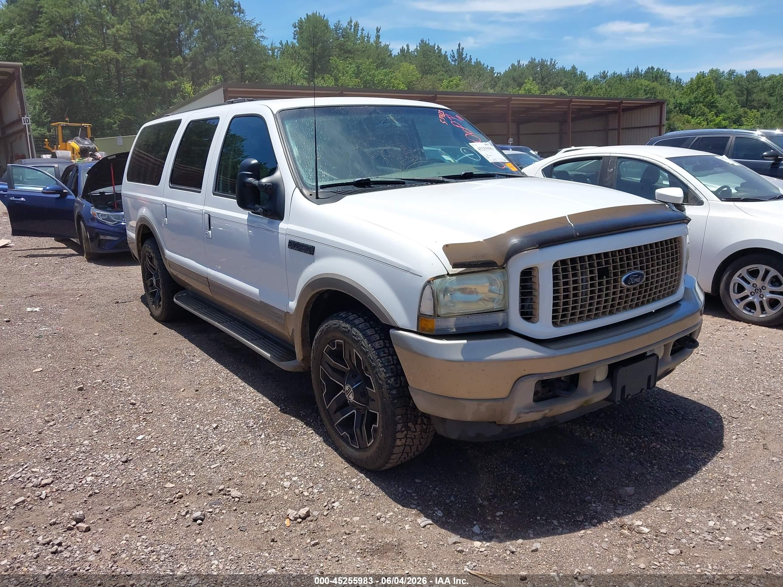 2003 Ford Excursion, VIN 1FMNU44SX3EA80200 — Normal wear