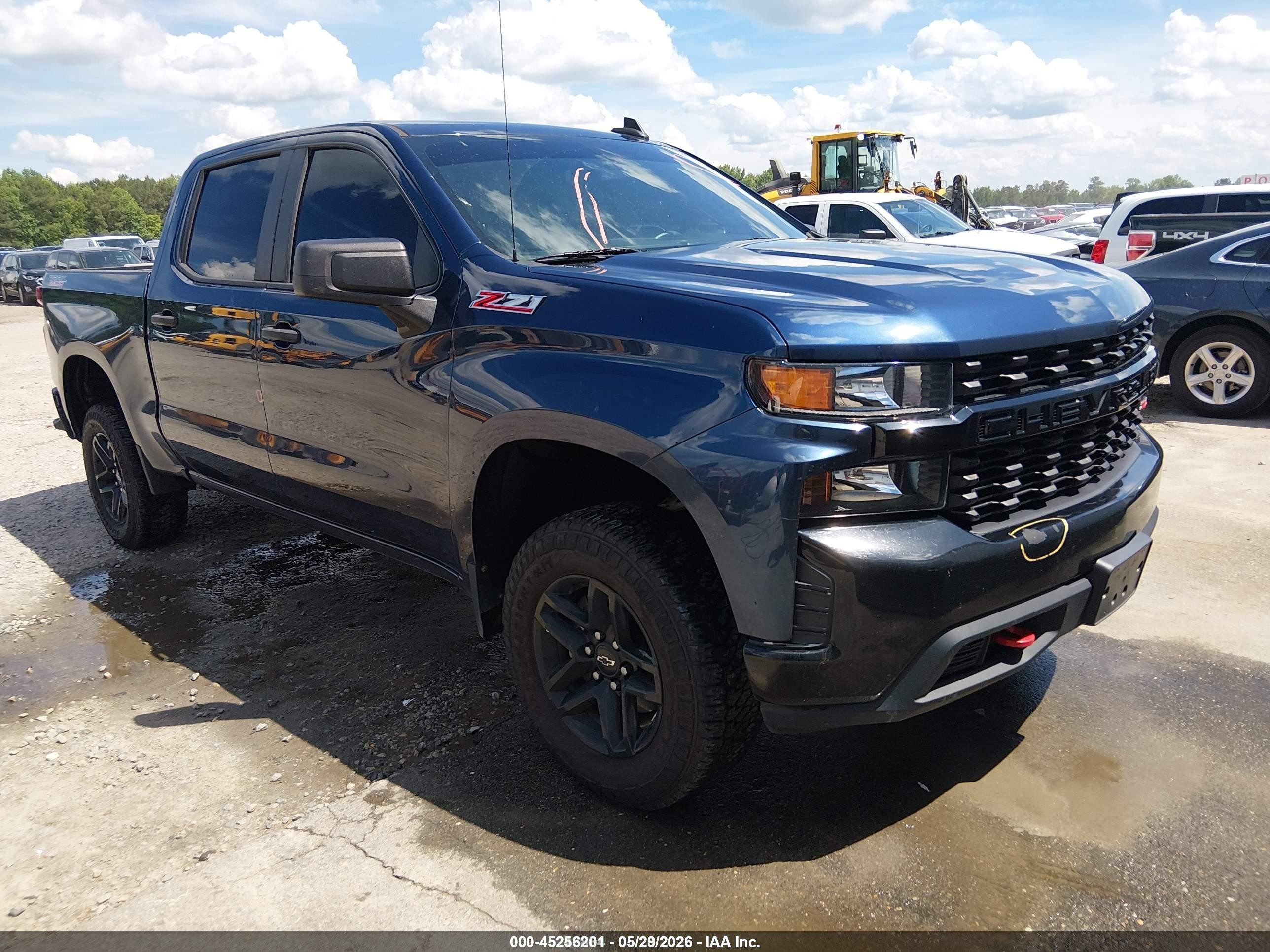 2022 Chevrolet Silverado 1500 Custom Trail Boss, VIN 1GCPYCEK5NZ142009 — Normal wear