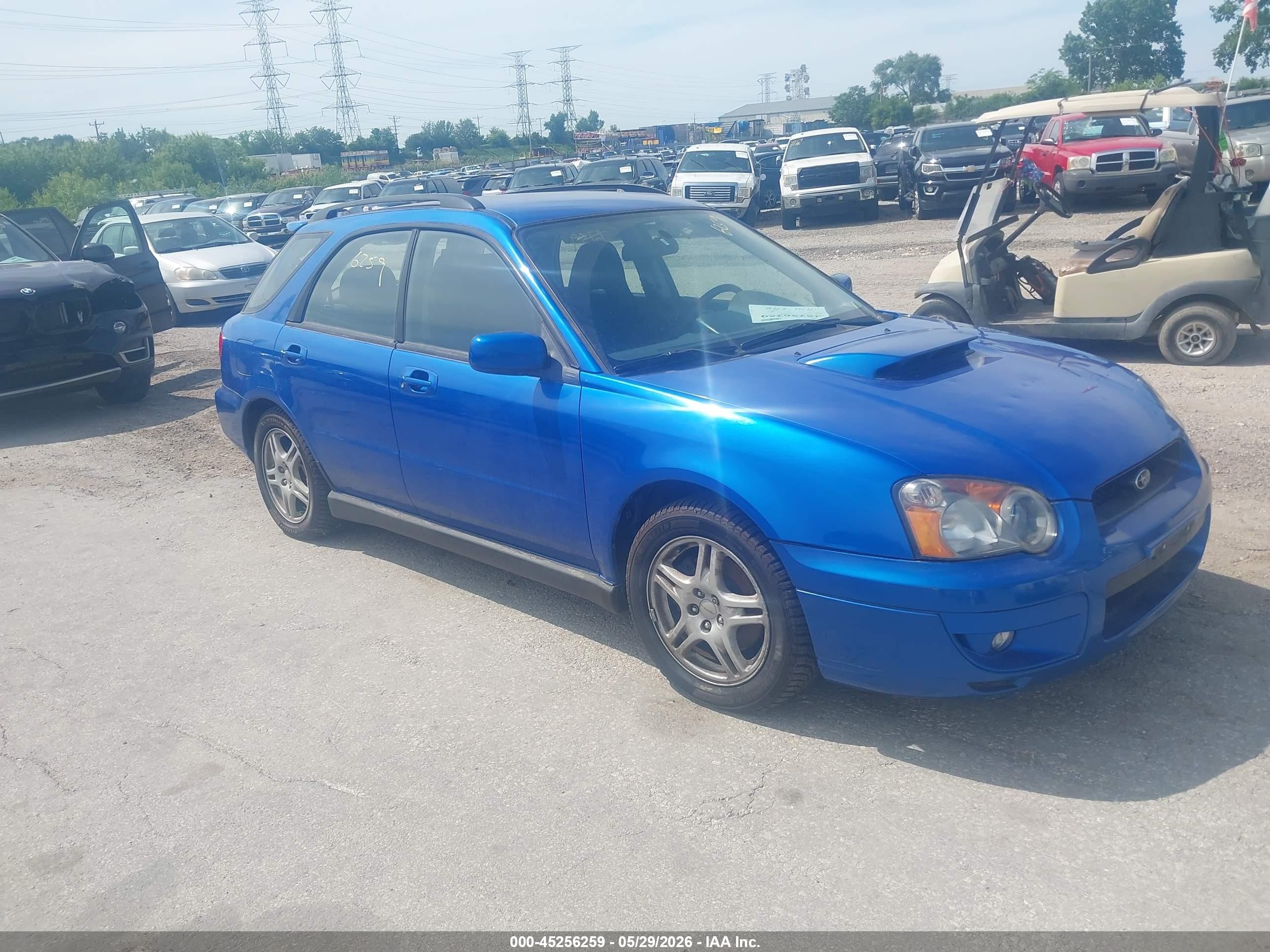 2004 Subaru Impreza WRX Special Sports, VIN JF1GG29634G813946 — Обычный износ