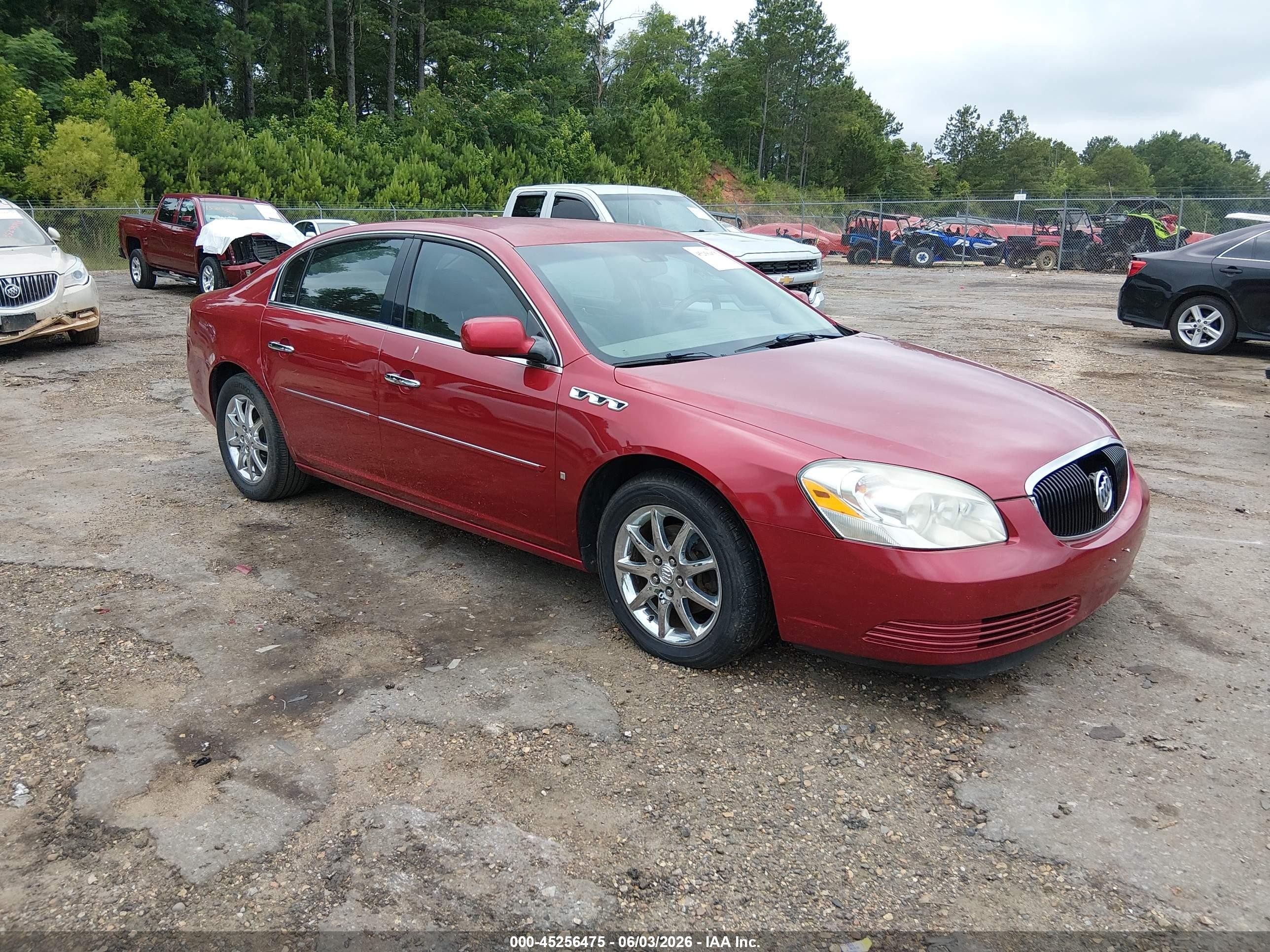 2006 Buick Lucerne CXL, VIN 1G4HD57246U239933 — Engine fire