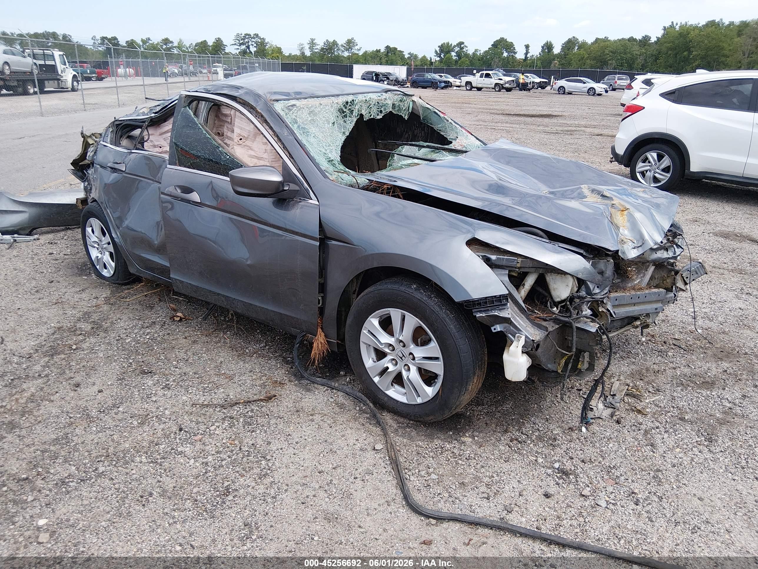 2010 Honda Accord LX-P, VIN 1HGCP2F47AA066055 — Rollover