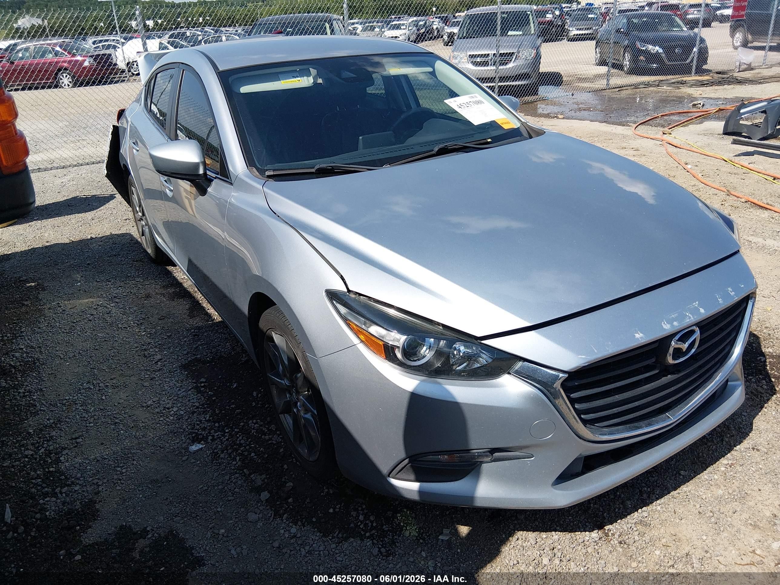 2018 Mazda 3 Touring, VIN 3MZBN1V32JM177020 — Rear end