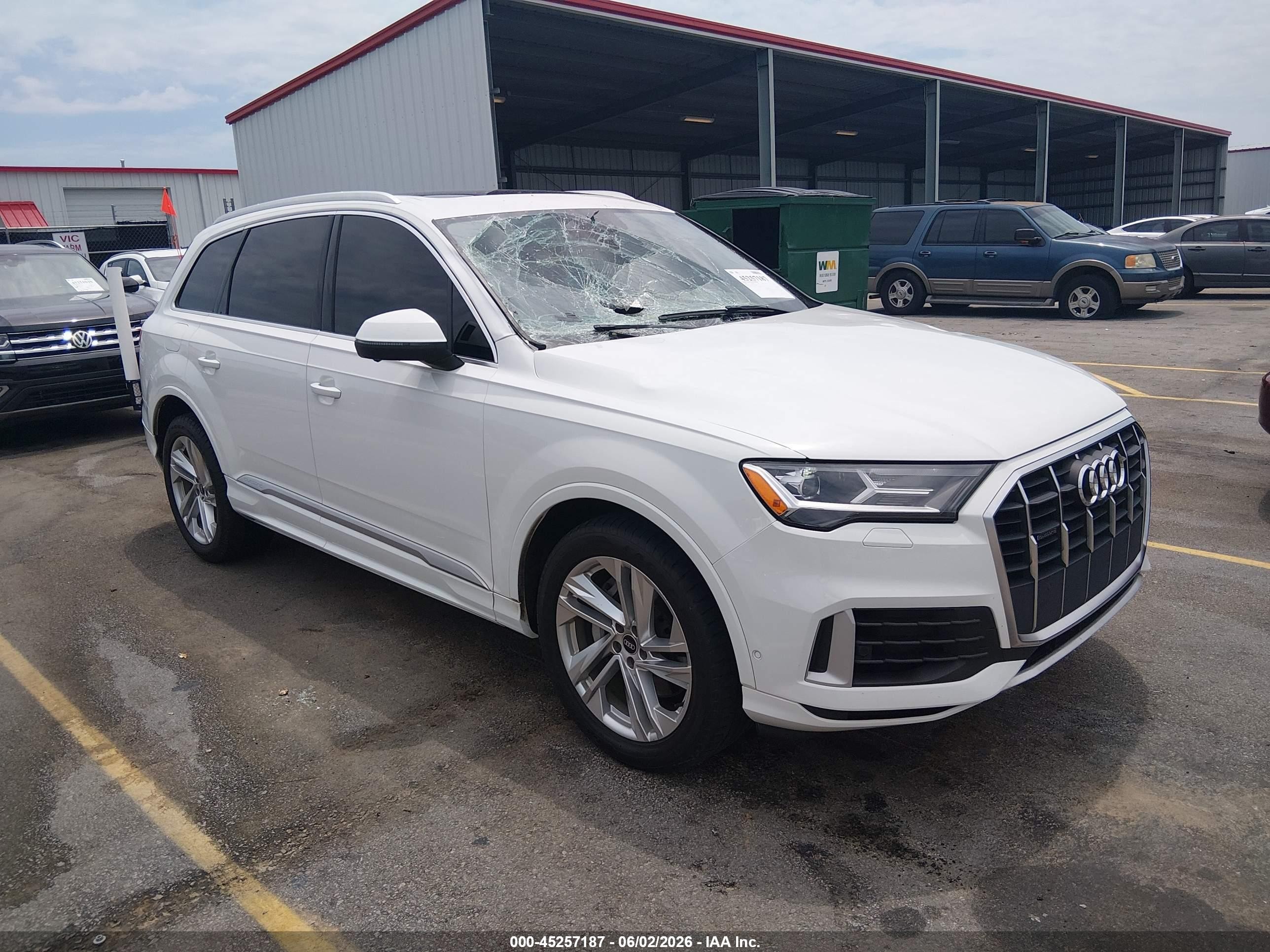 2021 Audi Q7 Premium Plus, VIN WA1LXAF71MD019572 — Storm