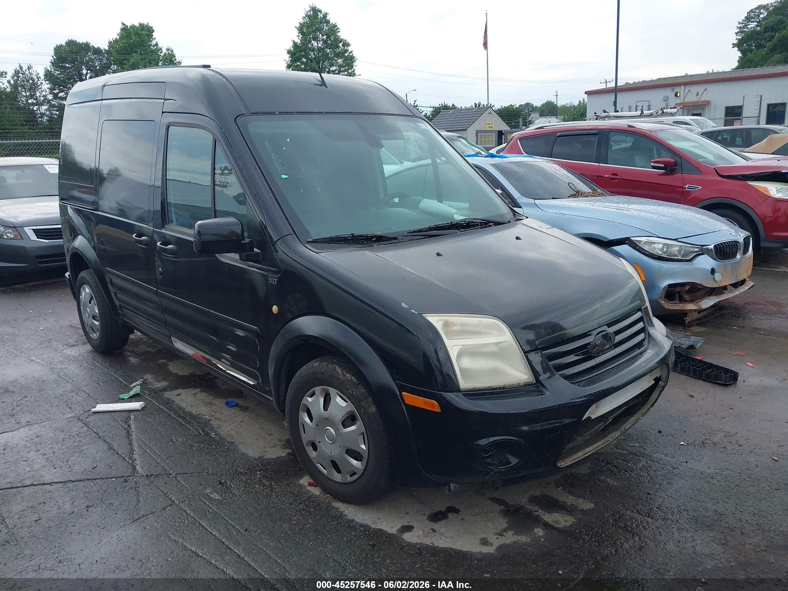 2013 Ford Transit Connect XLT, VIN NM0LS7BN9DT143992 — Rear end