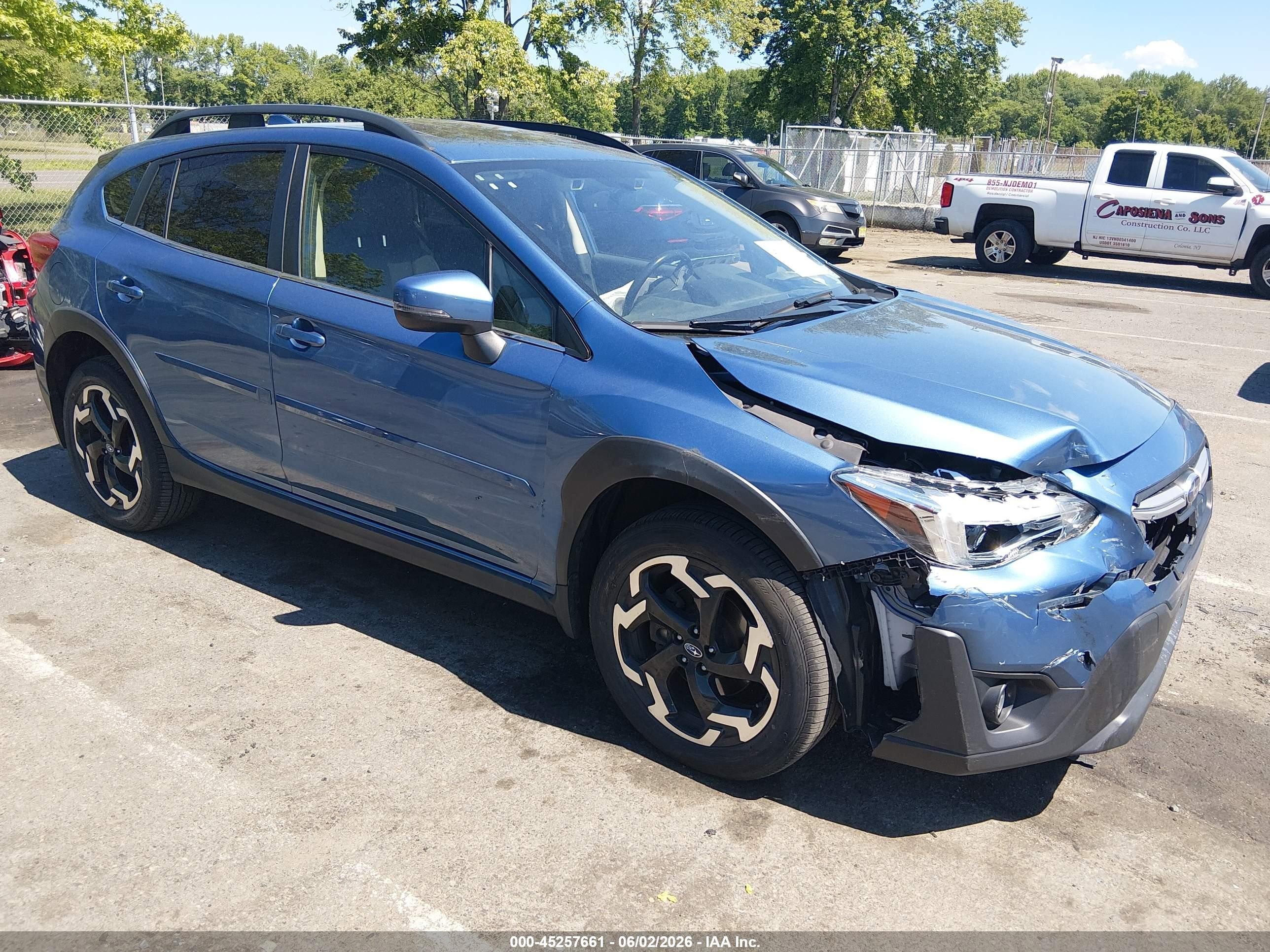 2023 Subaru Crosstrek Limited, VIN JF2GTHNC8PH222600 — Front end