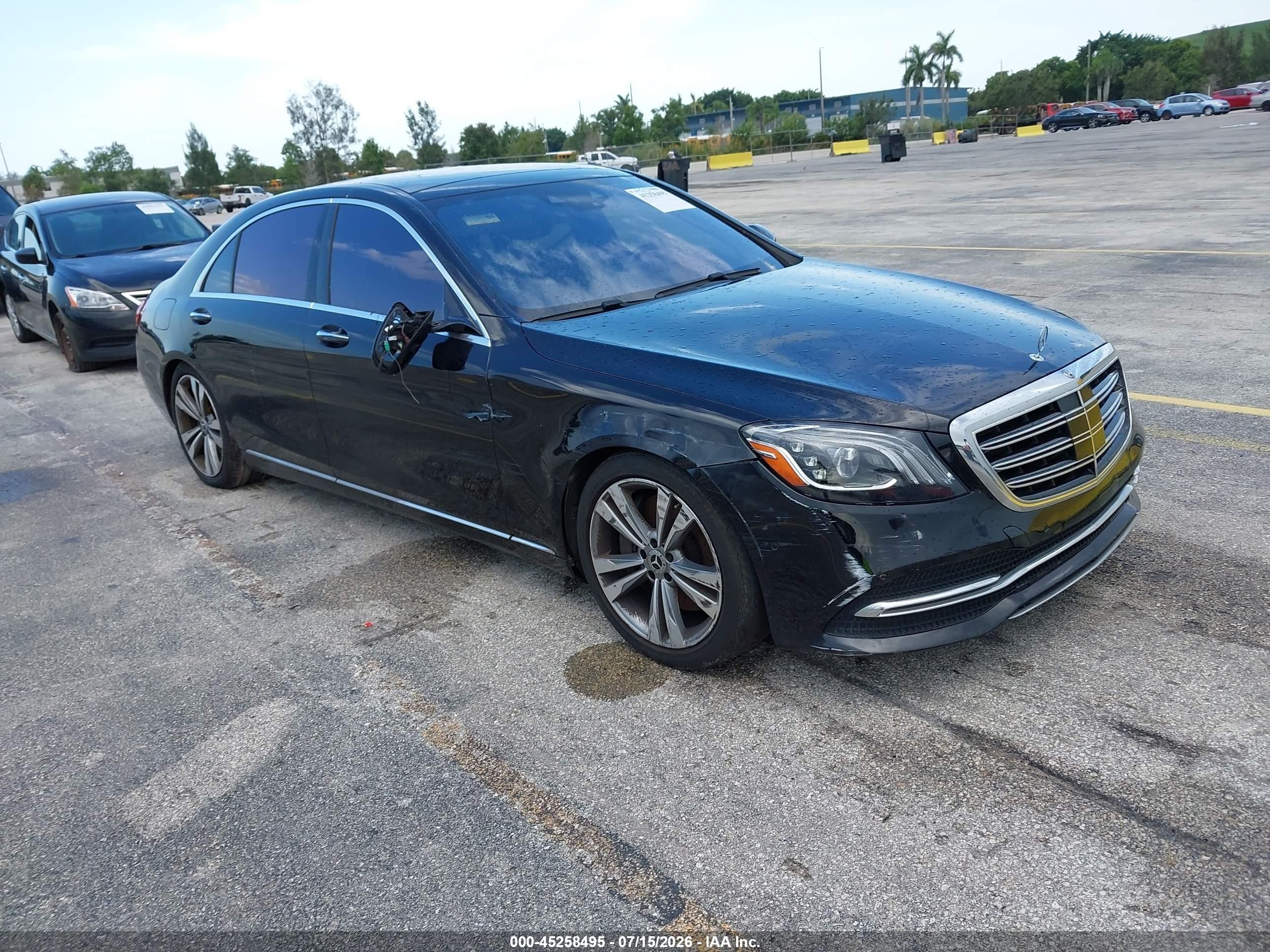 2020 Mercedes-Benz S 450, VIN WDDUG6EBXLA510077 — Normal wear