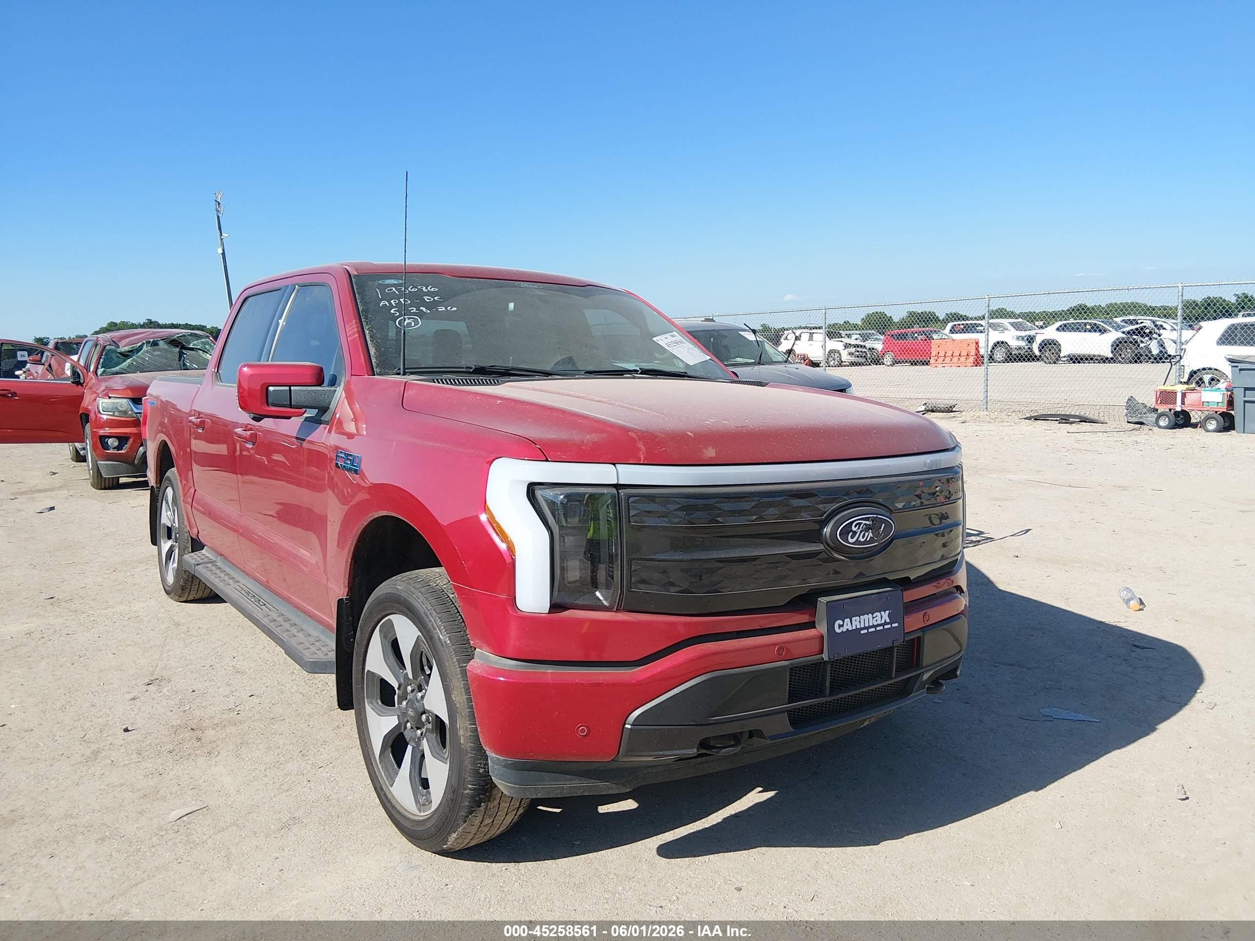 2024 Ford F-150 Lightning Platinum, VIN 1FT6W7L77RWG04391 — Rear end