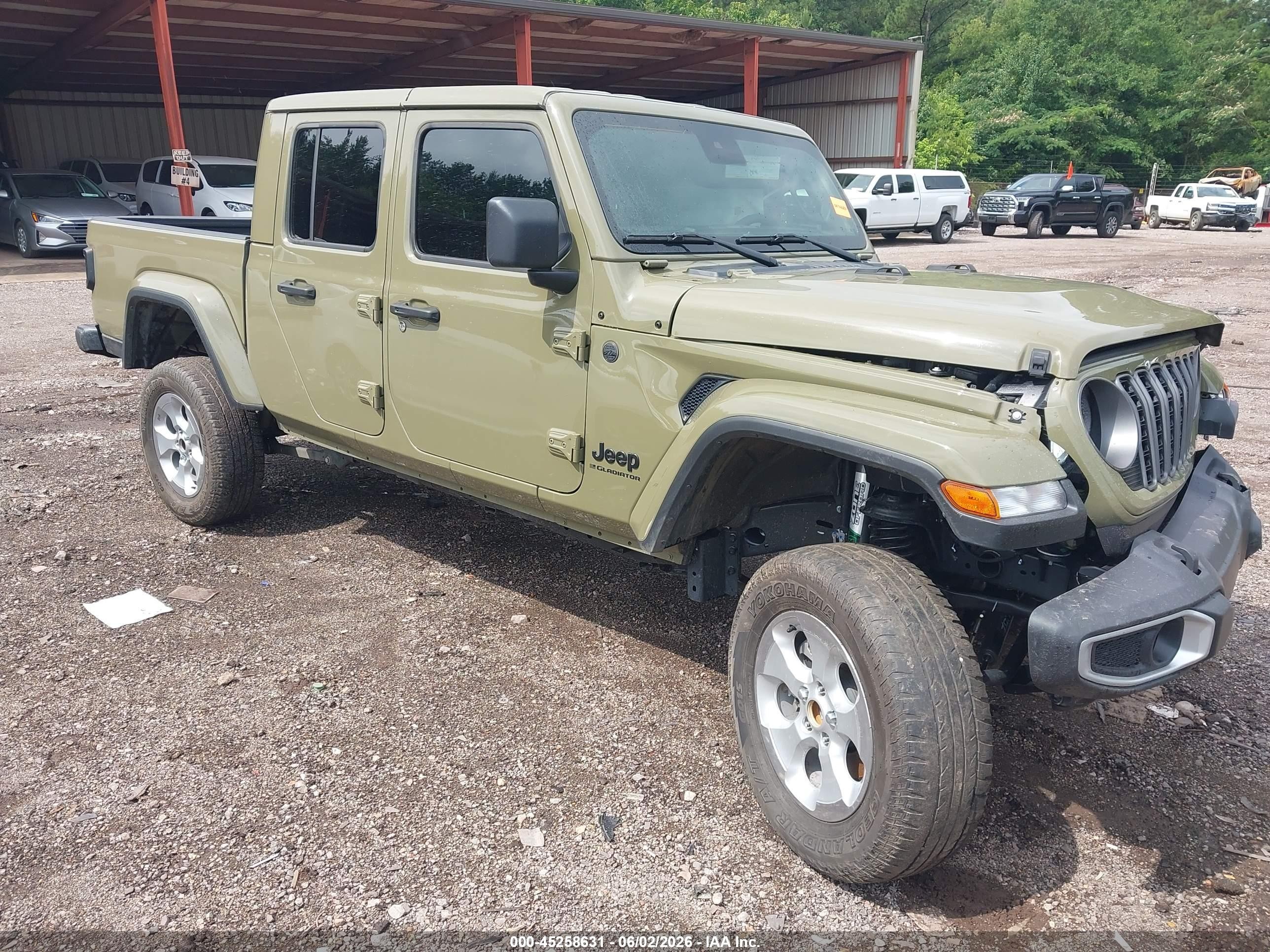 2025 Jeep Gladiator Nighthawk, VIN 1C6PJTAG8SL548653 — Front end