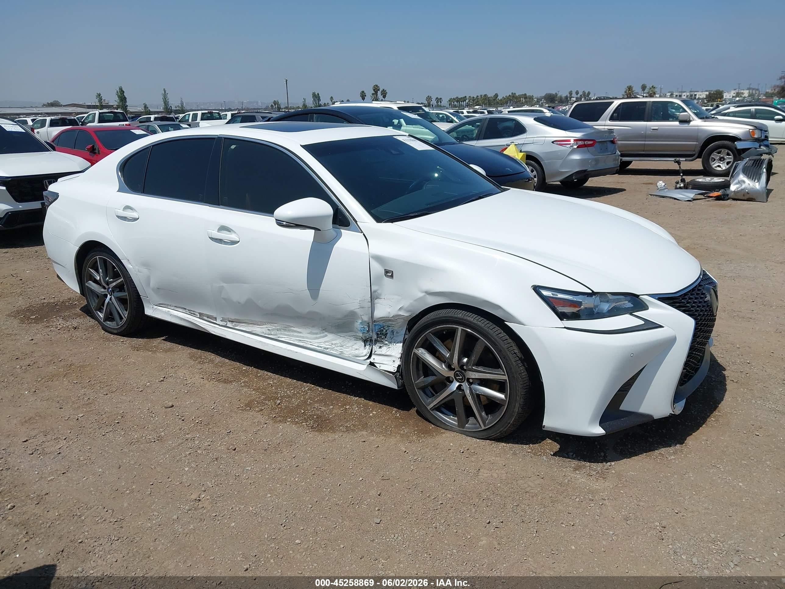 2019 Lexus GS 350 F Sport, VIN JTHBZ1BL6KA019031 — Side