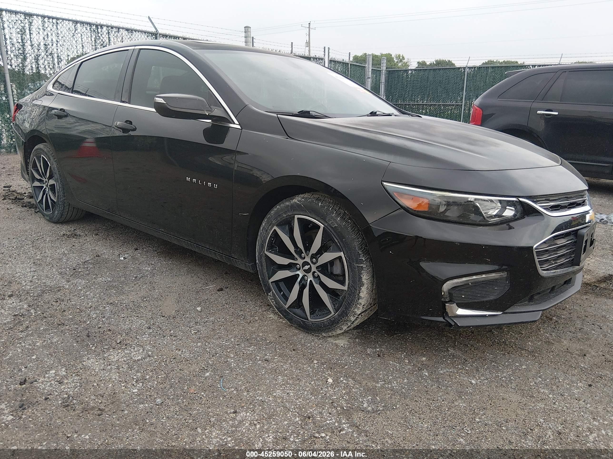 2016 Chevrolet Malibu LT, VIN 1G1ZE5STXGF203944 — Rear end