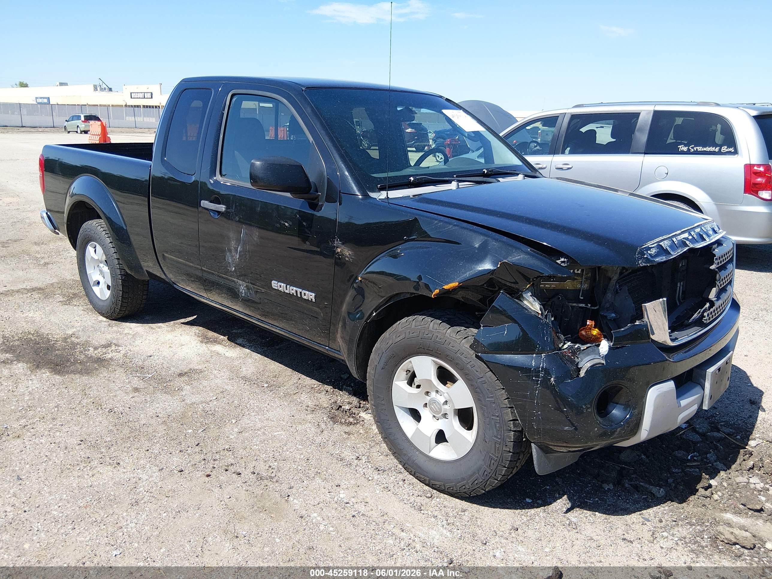 2009 Suzuki Equator, VIN 5Z6BD06T59C410465 — Front end
