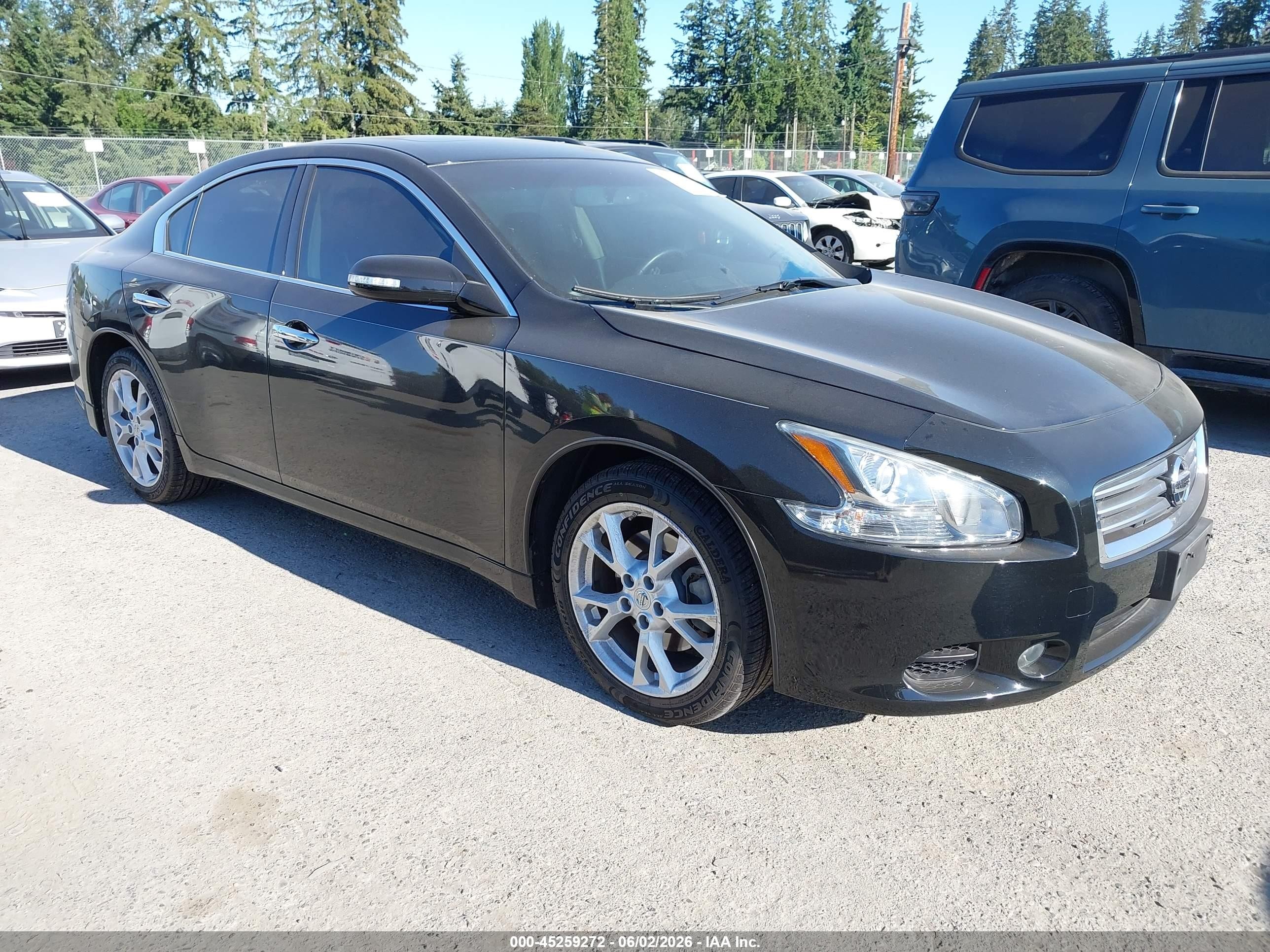 2012 Nissan Maxima SV, VIN 1N4AA5AP5CC868045 — Обычный износ