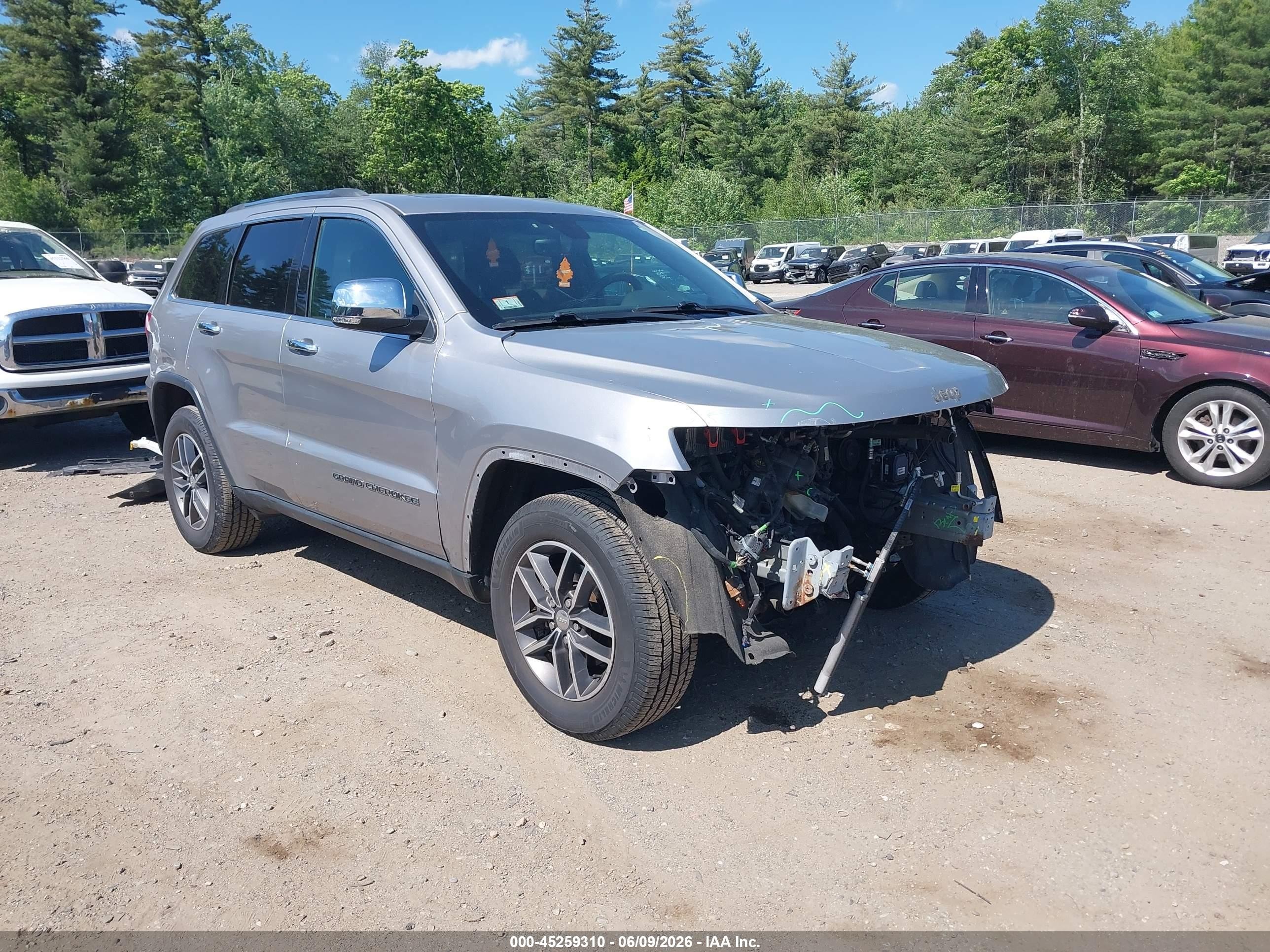 2018 Jeep Grand Cherokee Limited, VIN 1C4RJFBG9JC280454 — Front end
