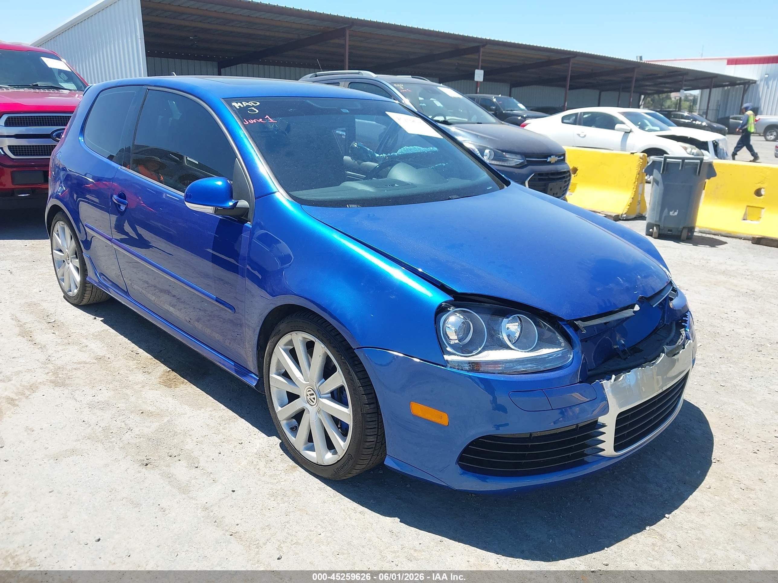2008 Volkswagen R32, VIN WVWKC71K88W005724 — Rear end