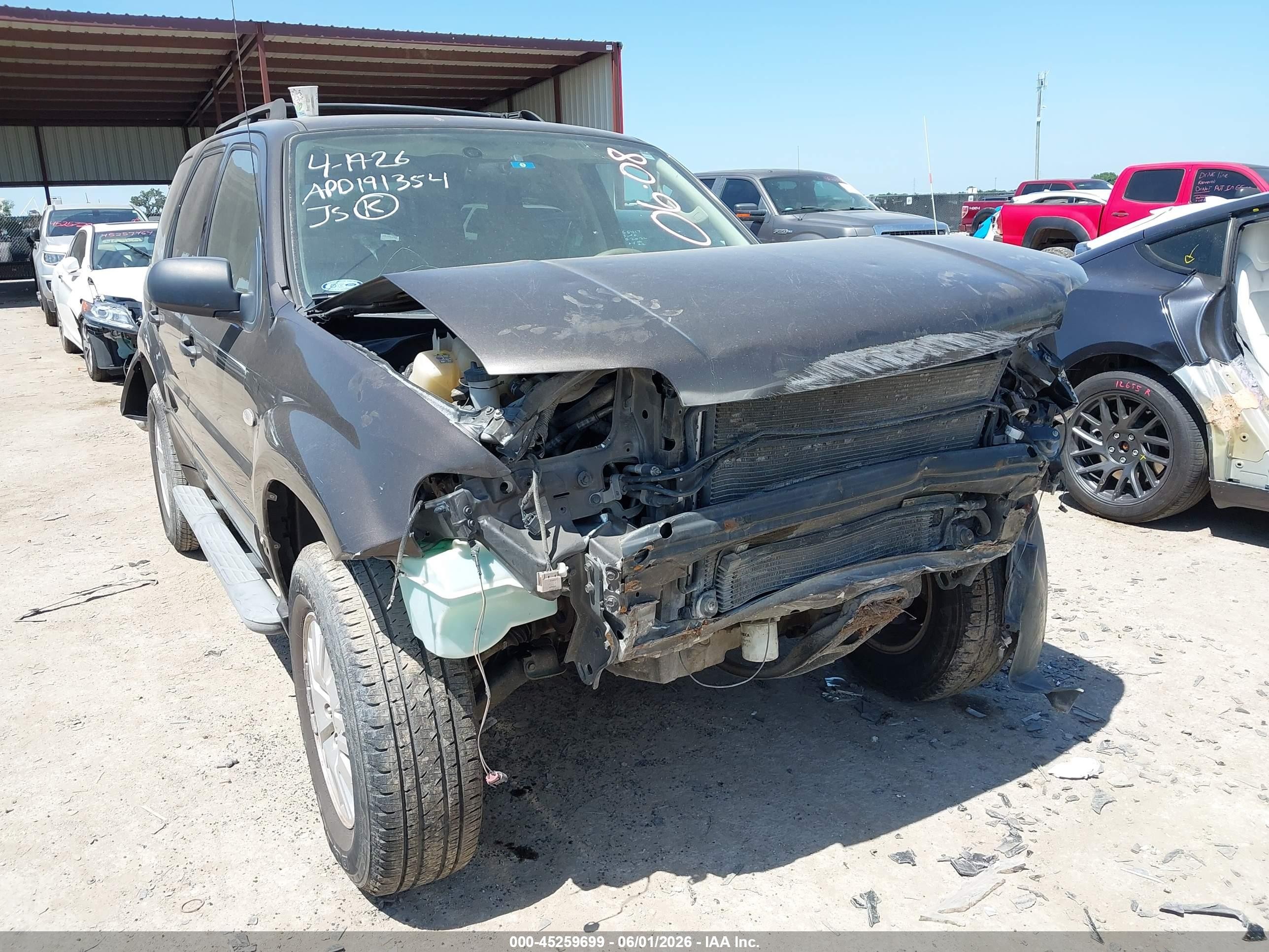 2006 Mercury Mariner Convenience, VIN 4M2YU56Z36KJ04967 — All over