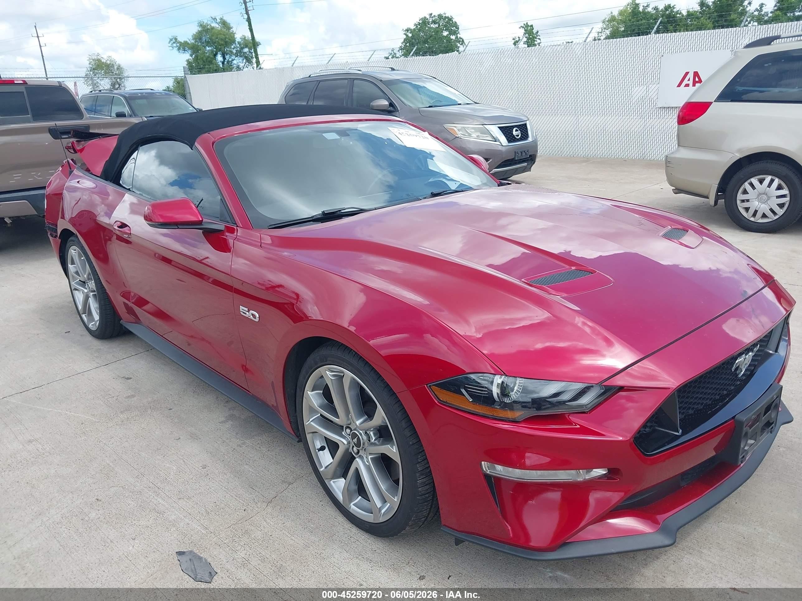 2020 Ford Mustang GT Premium, VIN 1FATP8FF0L5159715 — Rear end