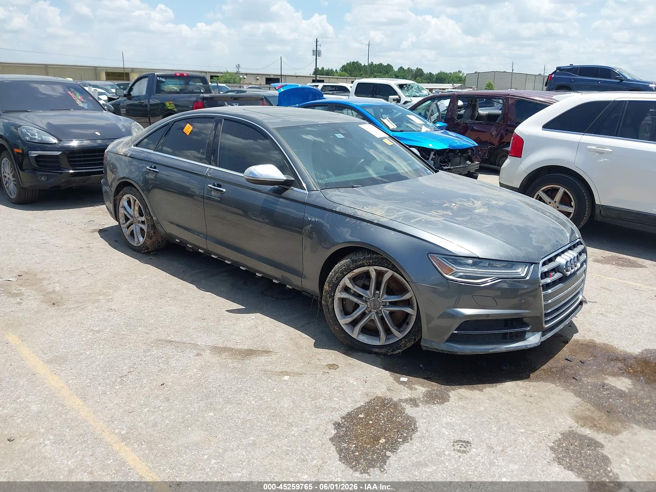 2016 Audi S6 Prestige, VIN WAUH2AFC5GN017150 — Water / flood