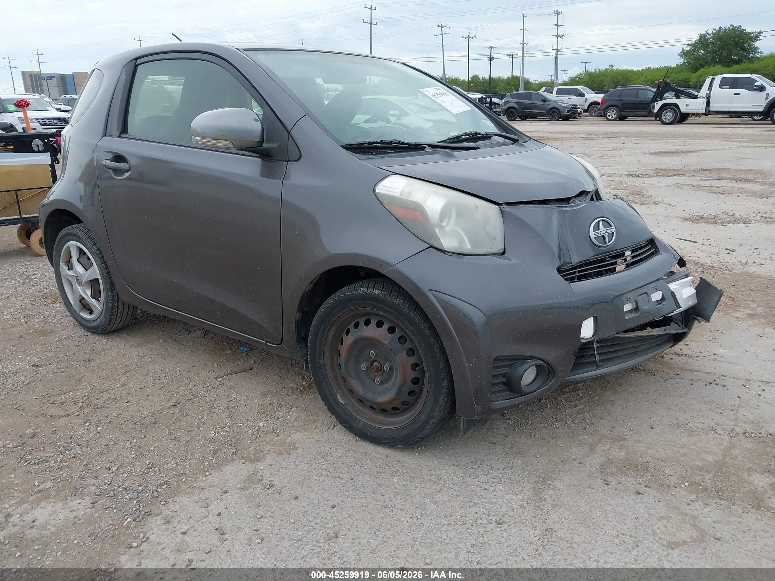 2013 Scion iQ, VIN JTNJJXB01DJ022303 — Front end