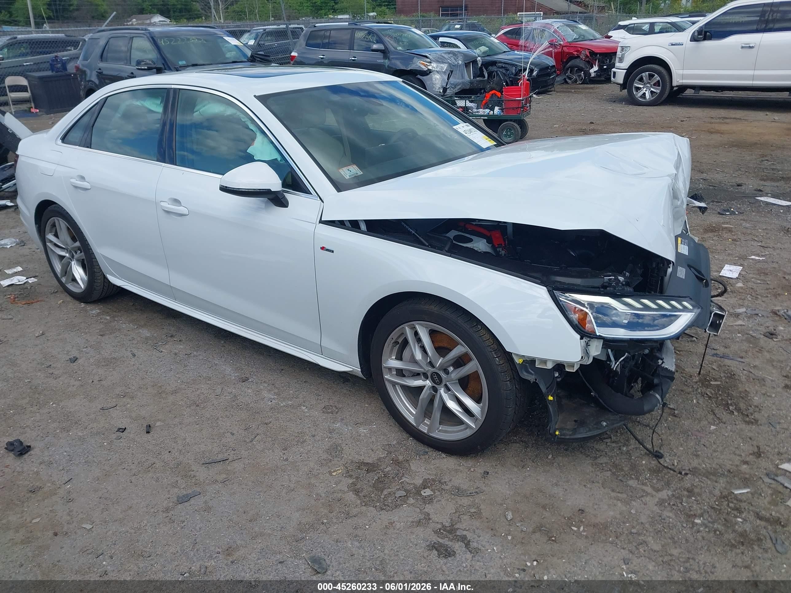 2024 Audi A4 S line Premium, VIN WAUDAAF44RN001759 — Front end