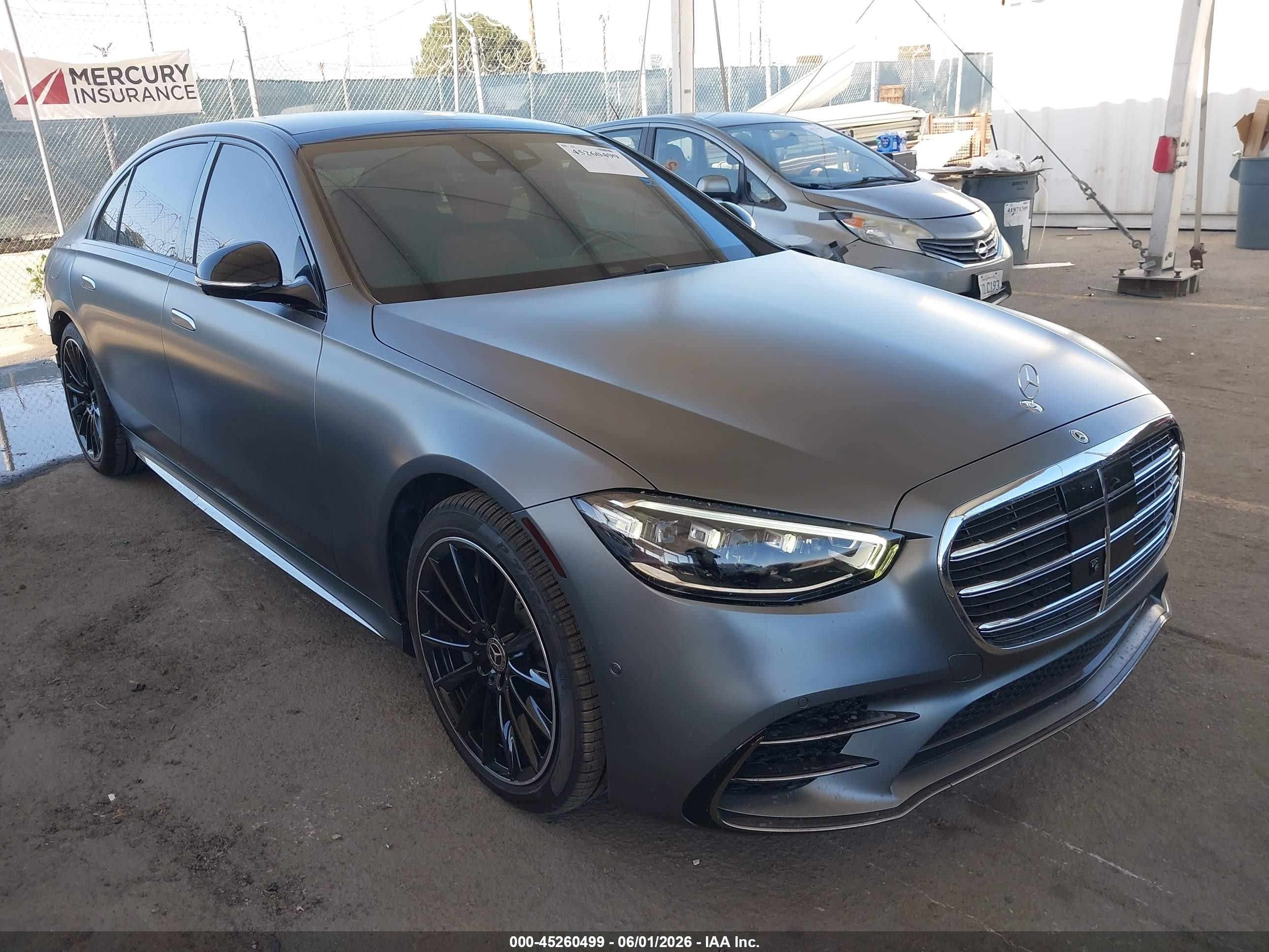 2023 Mercedes-Benz S 580, VIN W1K6G7GB6PA235826 — Rear end
