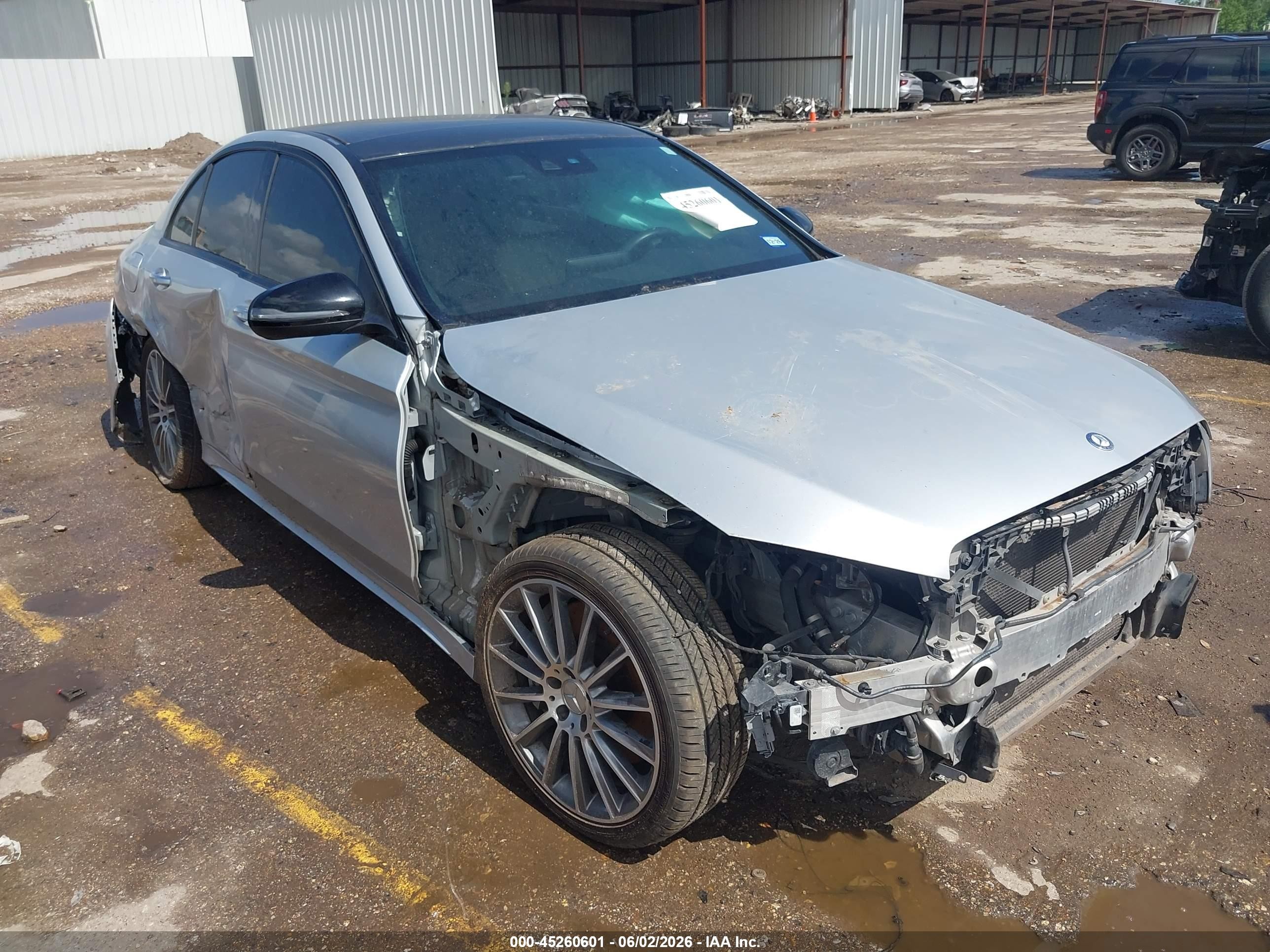 2017 Mercedes-Benz C 43 AMG, VIN 55SWF6EB0HU199455 — All over