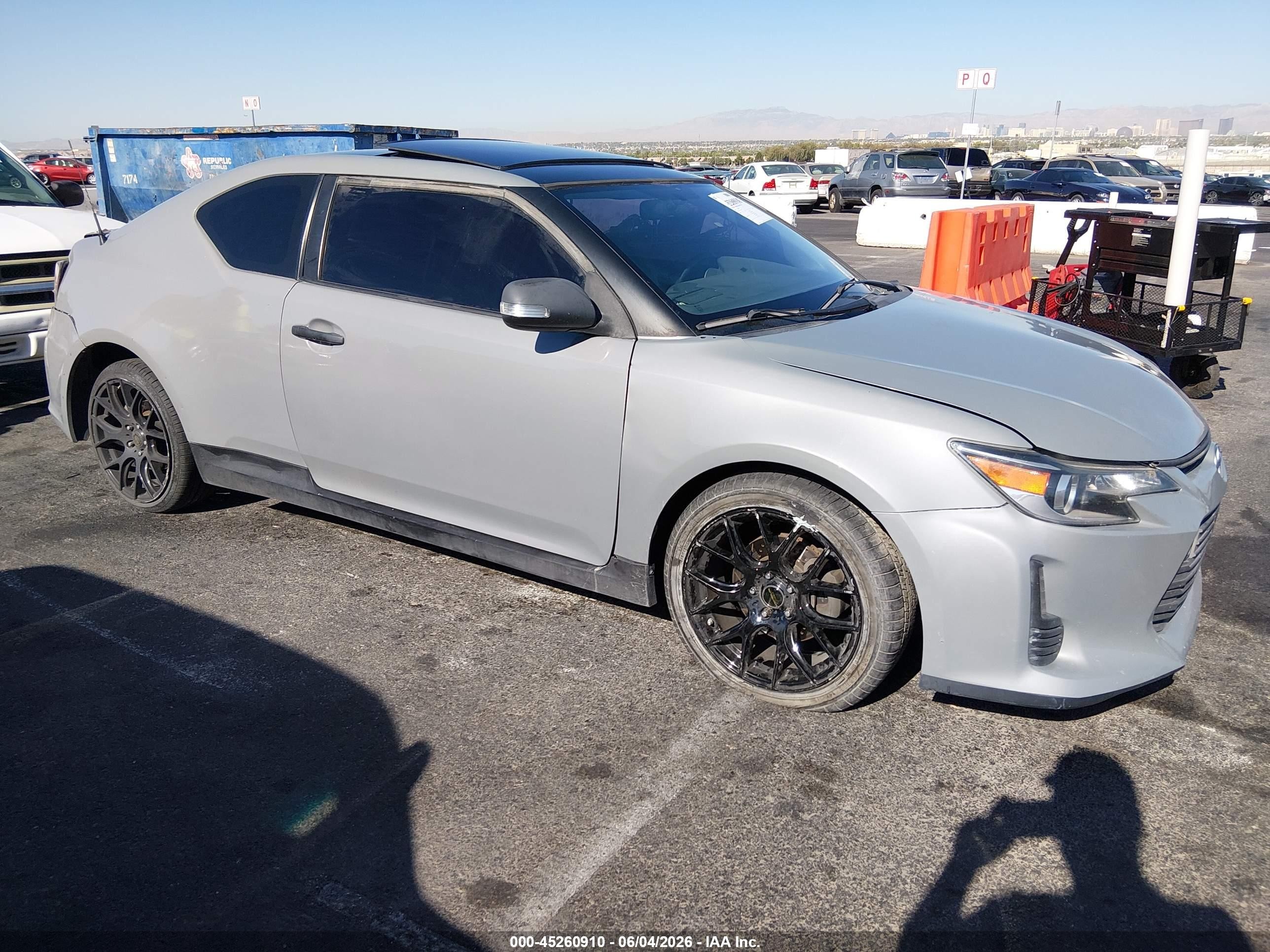 2016 Scion tC, VIN JTKJF5C75GJ015700 — Not stated