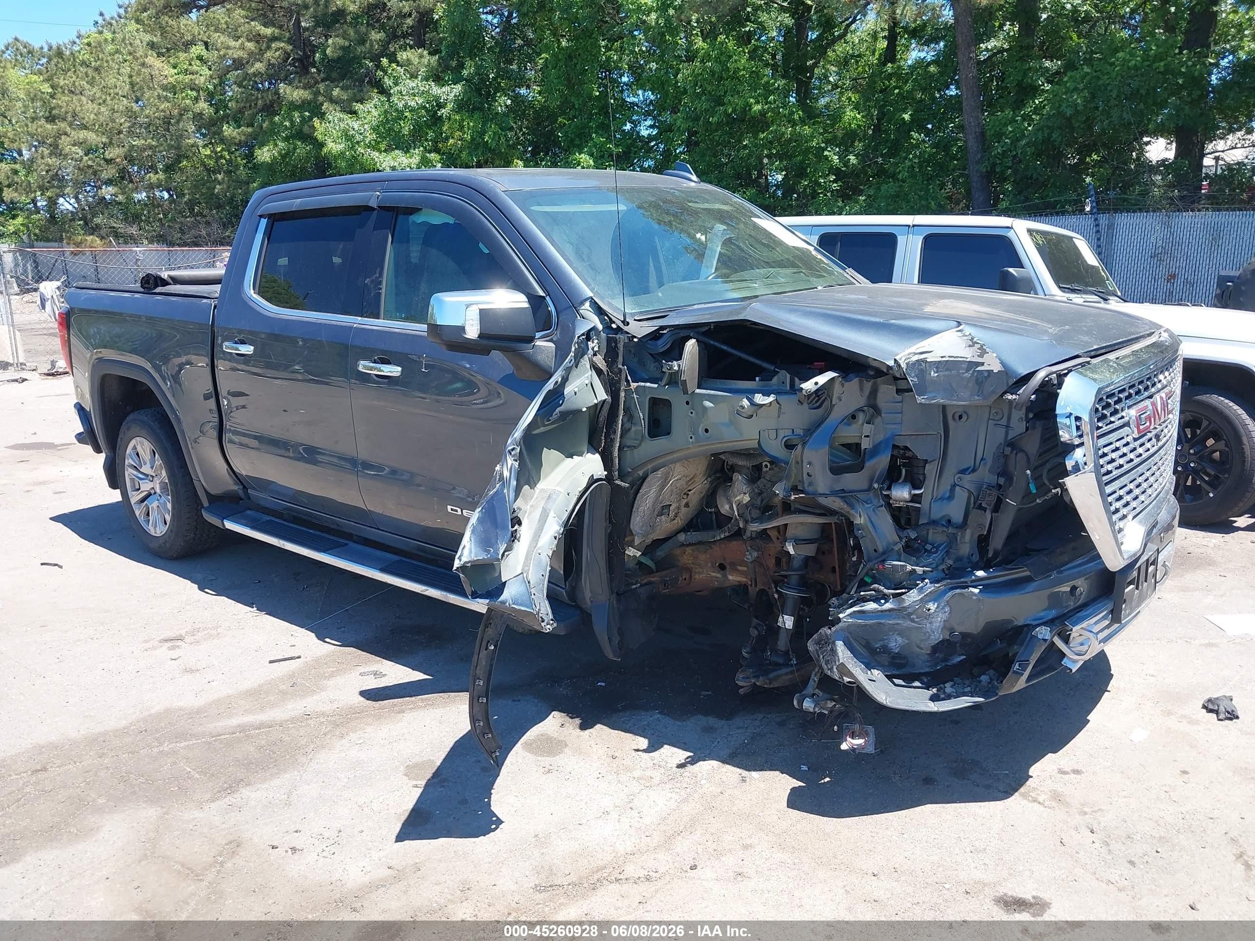 2019 GMC Sierra 1500 Denali, VIN 3GTU9FELXKG124952 — Rollover