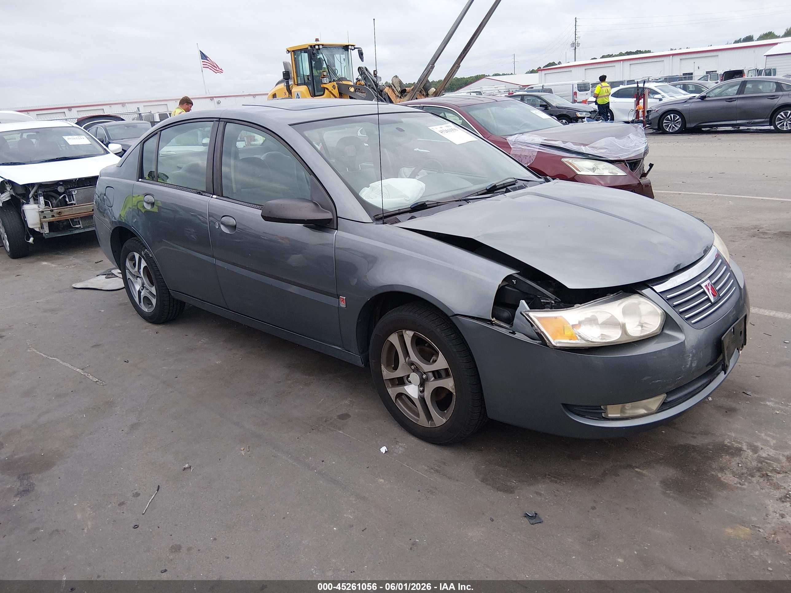 2005 Saturn ION ION 3, VIN 1G8AL54F45Z127578 — Front end