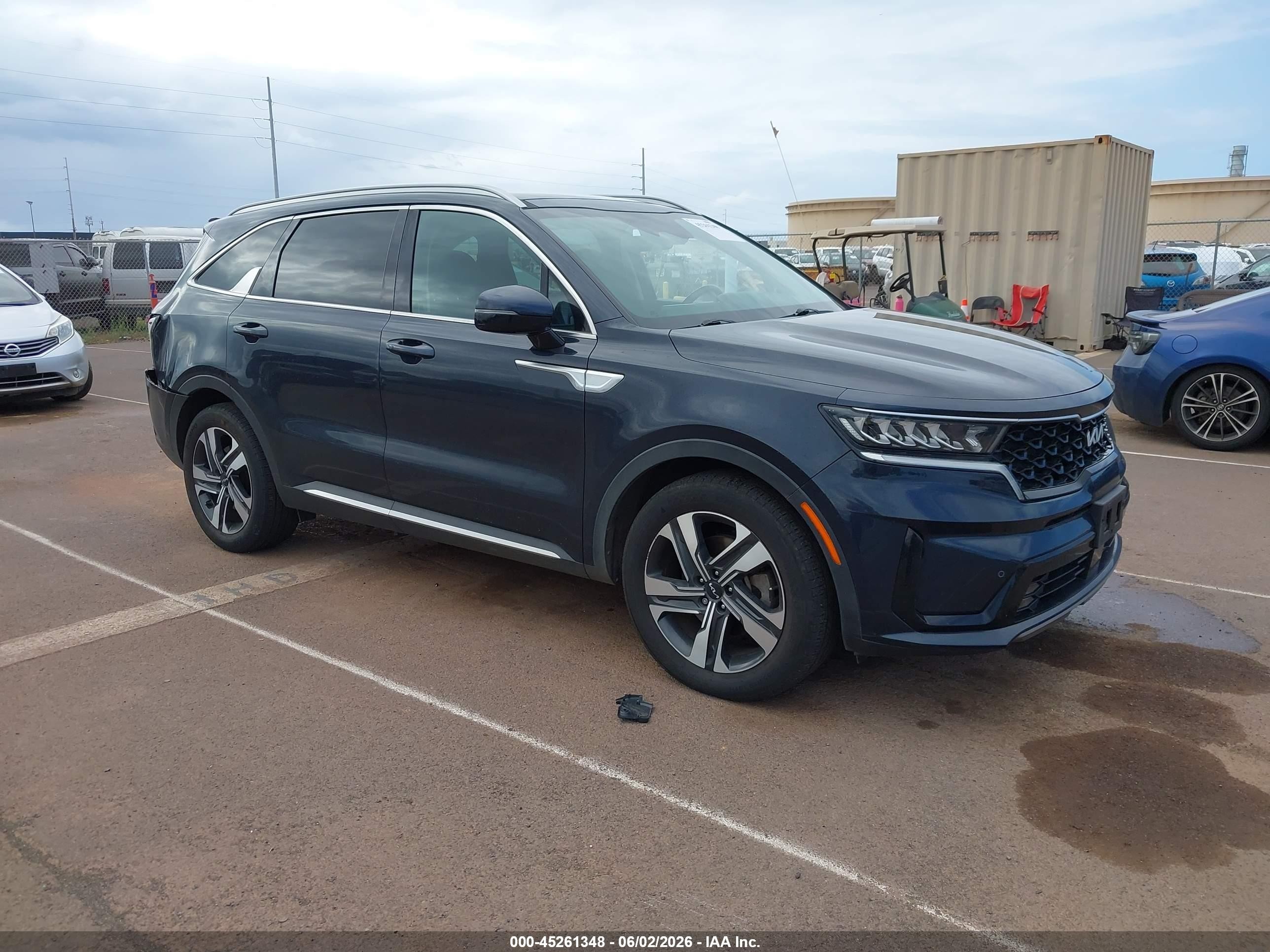 2023 Kia Sorento EX, VIN KNDRHDLG5P5138064 — Зад