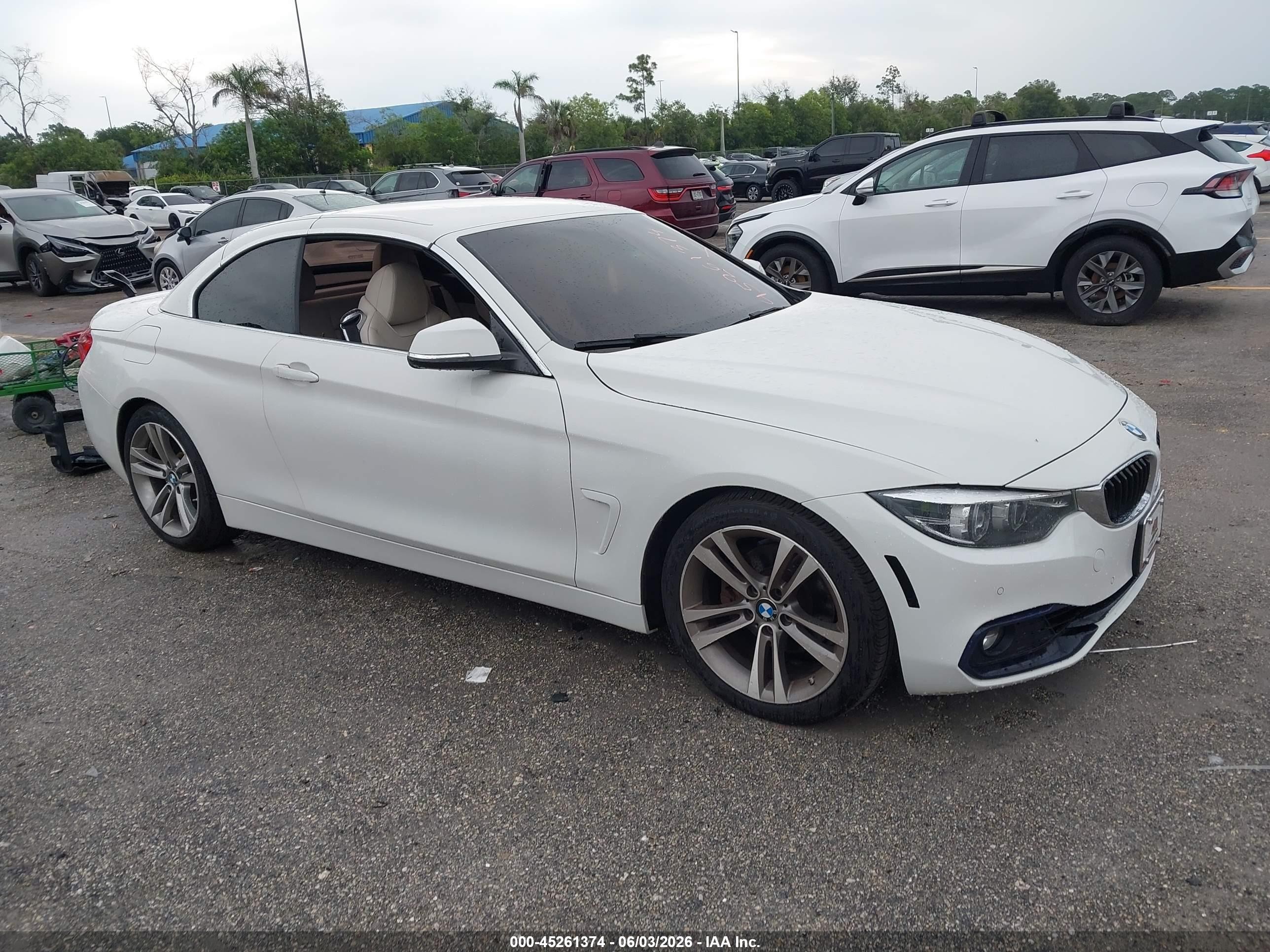 2018 BMW 4 Series 430i, VIN WBA4Z1C51JEC71366 — Water / flood