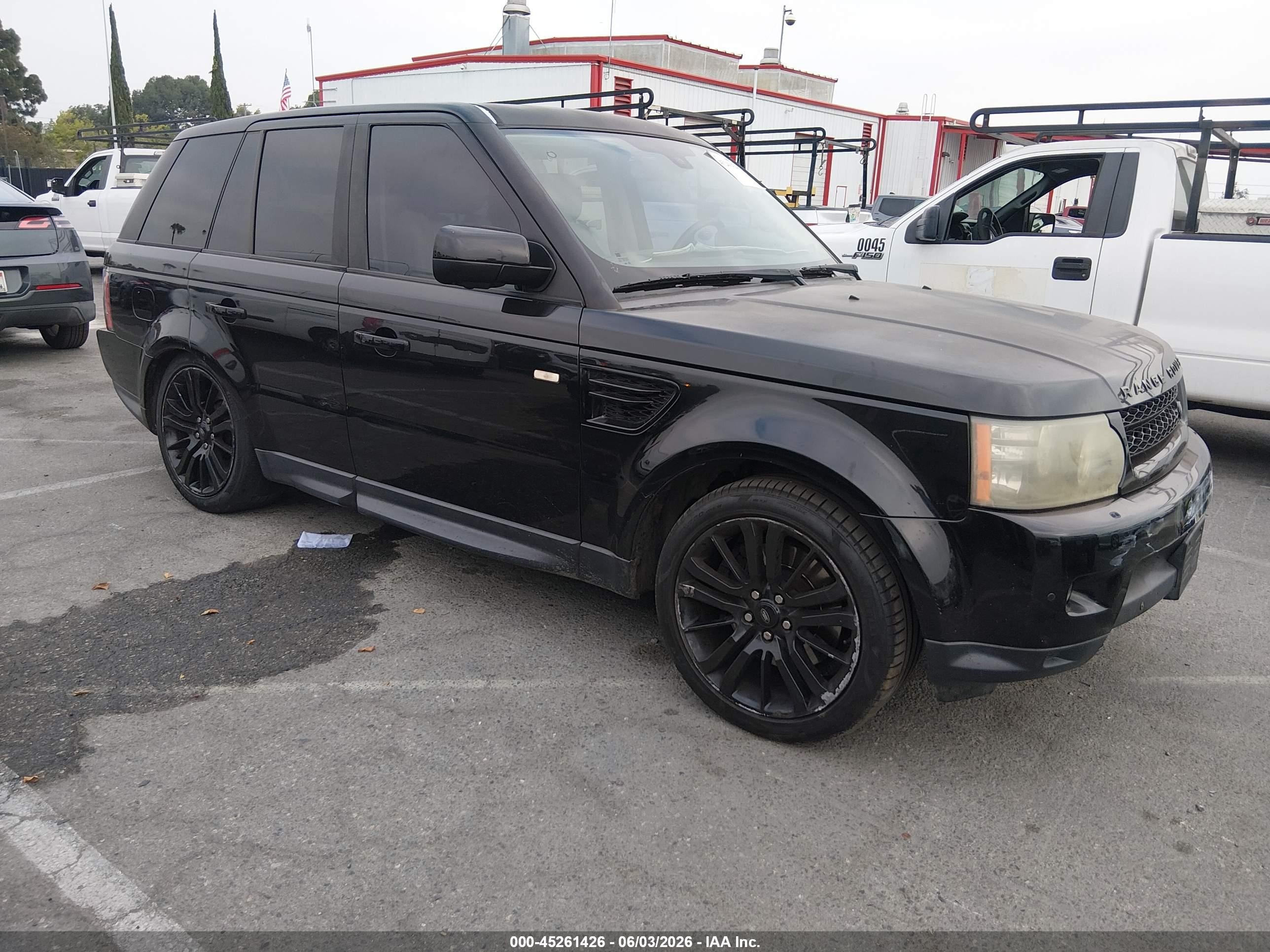 2010 Land Rover Range Rover Sport HSE Lux, VIN SALSK2D44AA251586 — Theft recovery