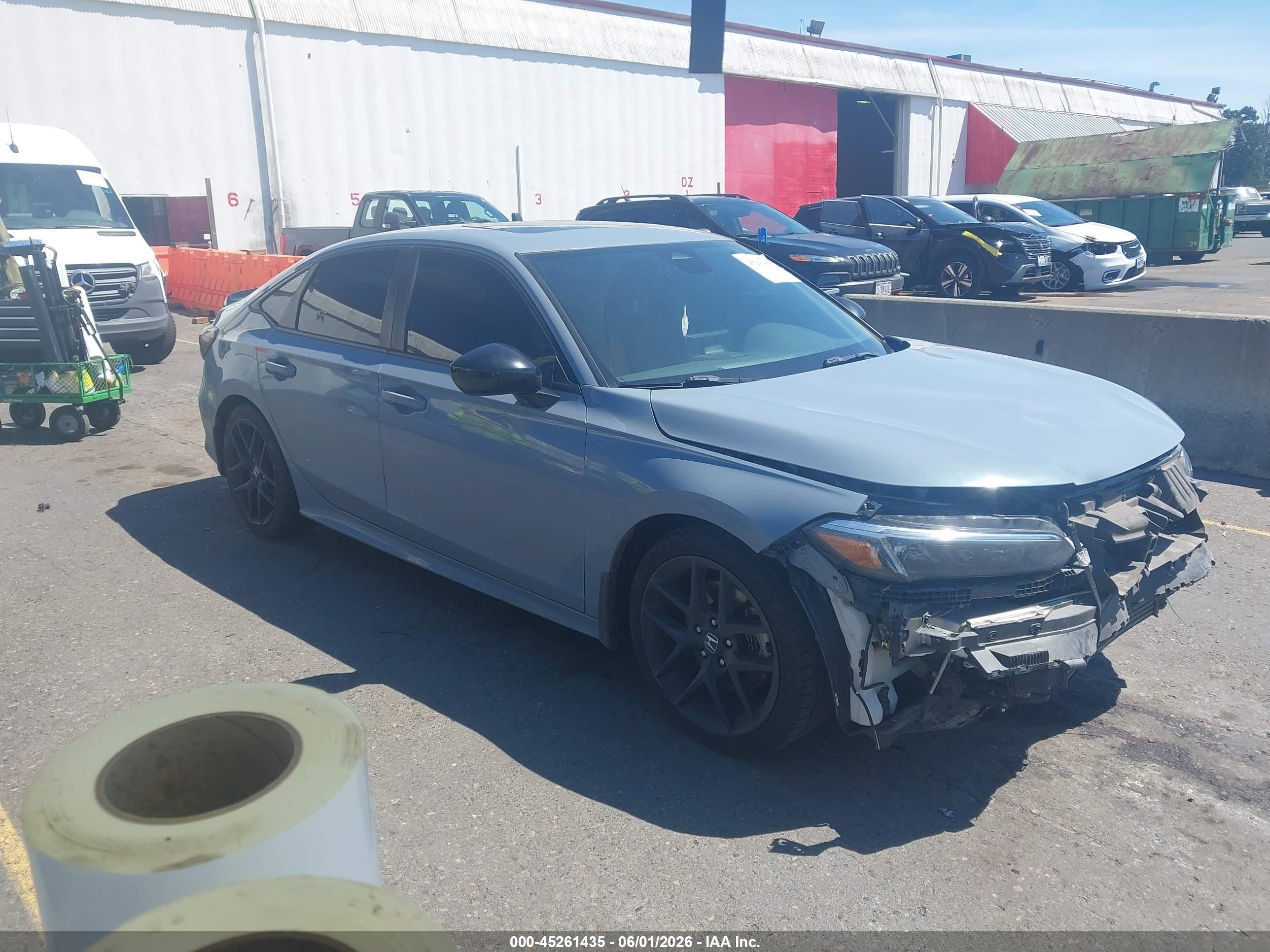 2022 Honda Civic Si, VIN 2HGFE1E57NH471881 — Front end