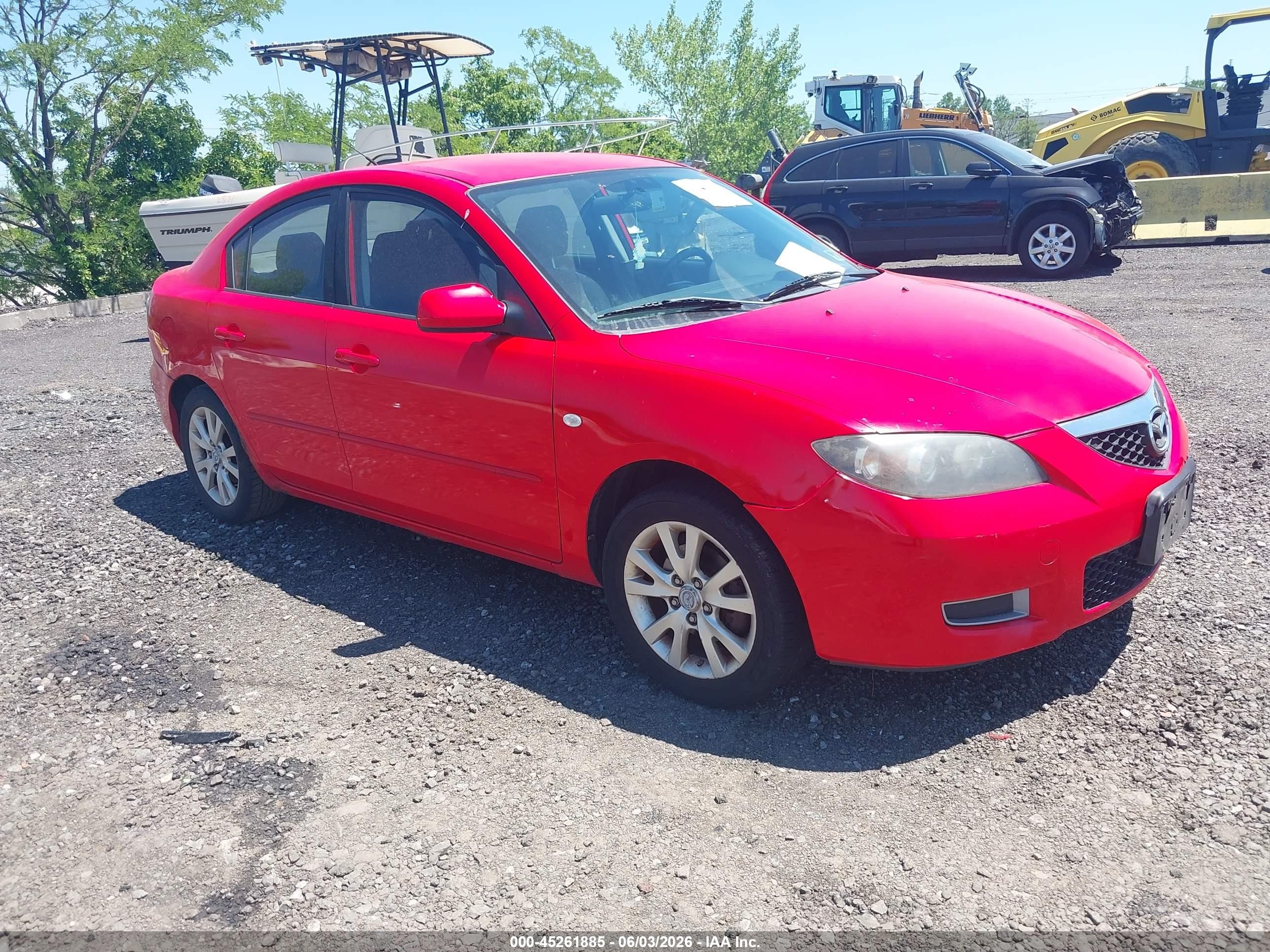 2007 Mazda 3 i Touring, VIN JM1BK32G171763891 — Normal wear