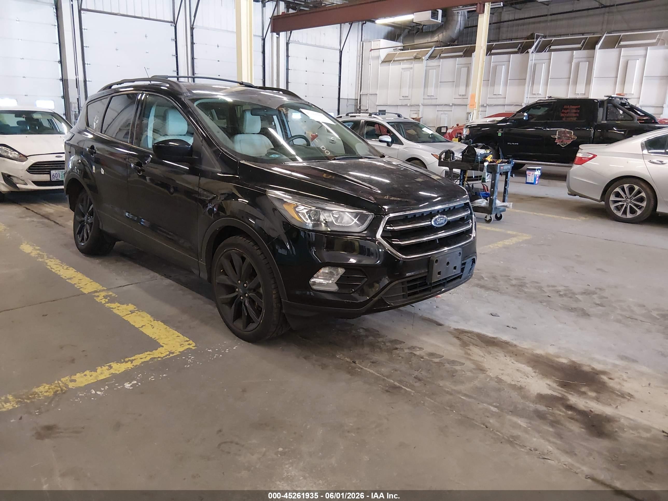 2018 Ford Escape SEL, VIN 1FMCU9HD9JUC76907 — Rear end