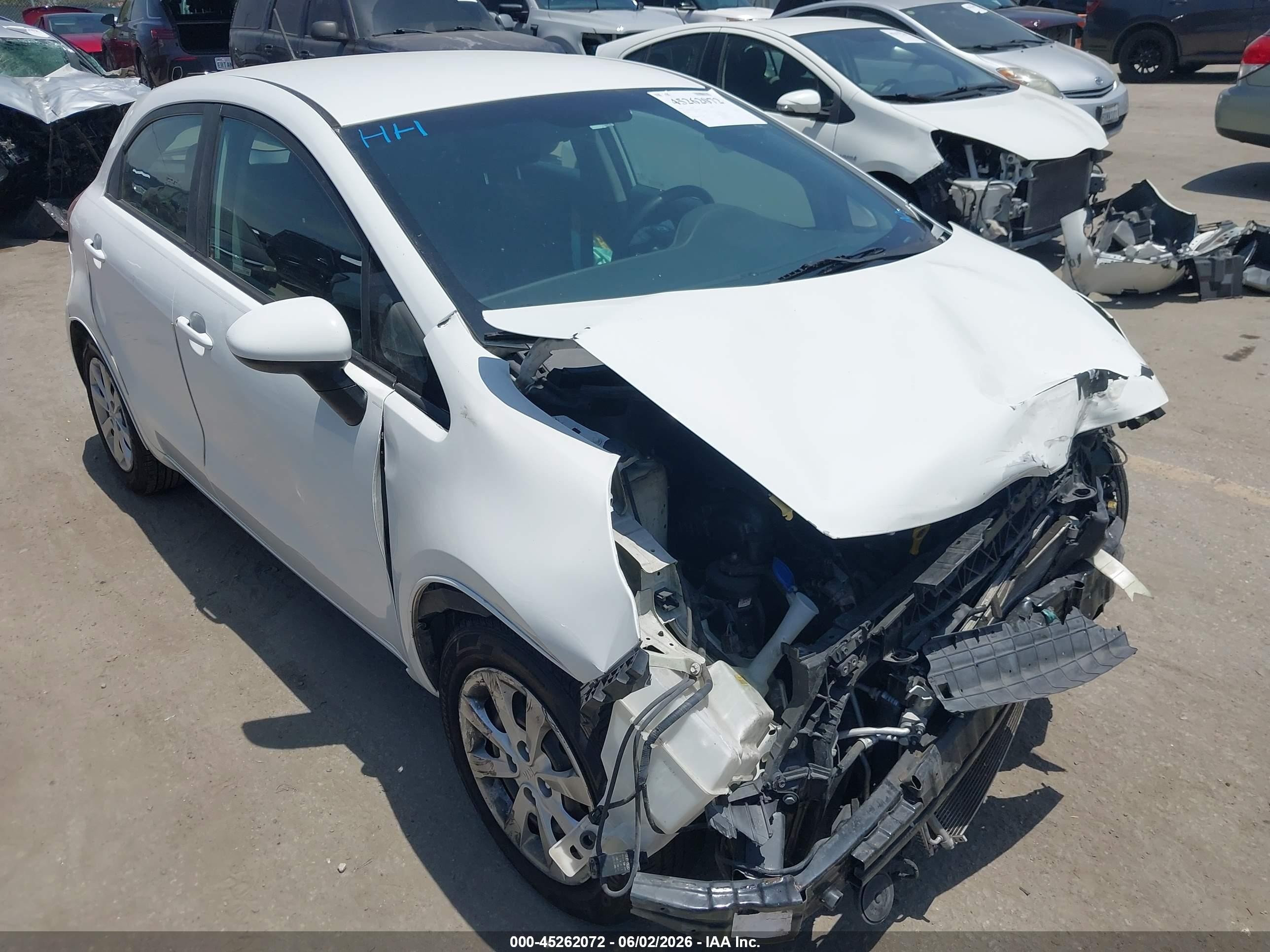 2016 Kia Rio LX, VIN KNADM5A33G6676264 — Normal wear