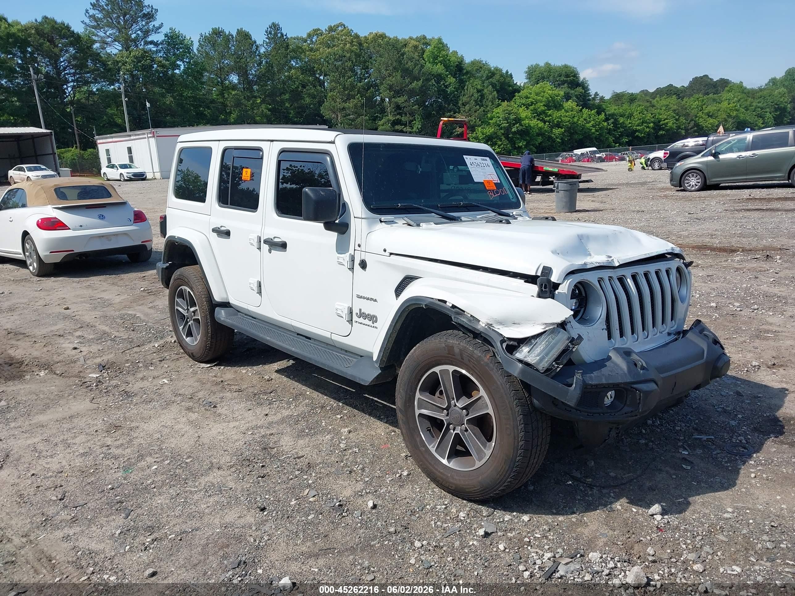 2023 Jeep Wrangler Sahara Altitude, VIN 1C4HJXEG1PW619924 — Биологическое загрязнение