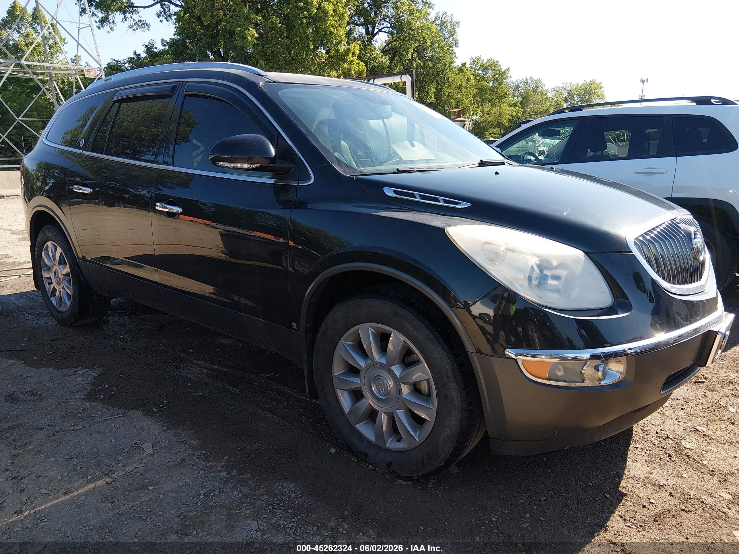 2012 Buick Enclave Leather, VIN 5GAKVCED9CJ174172 — Engine fire