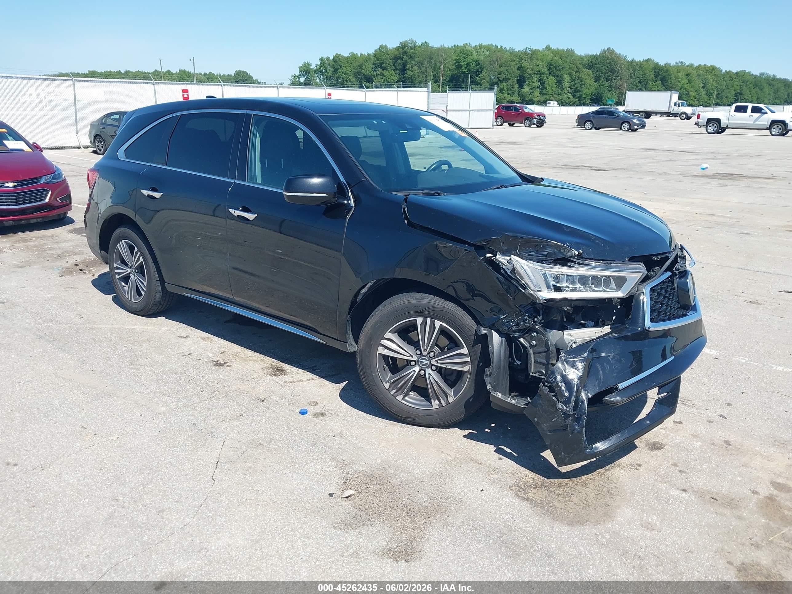 2018 Acura MDX, VIN 5J8YD4H33JL005160 — Front end