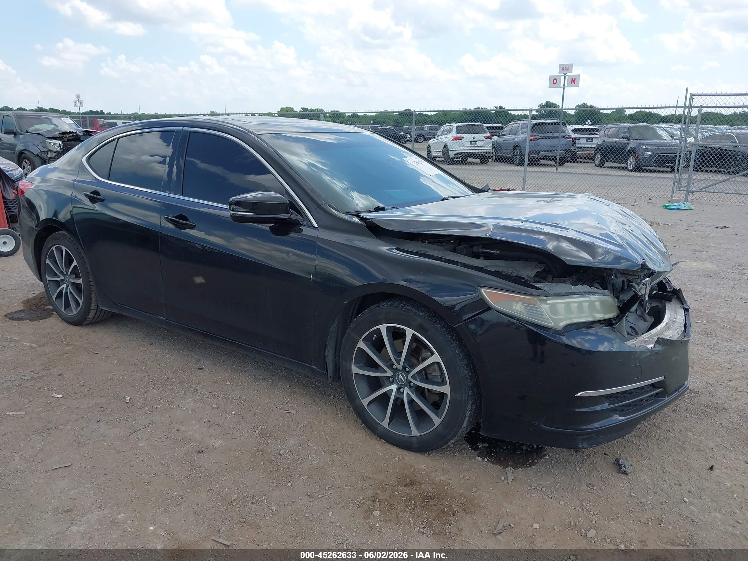 2016 Acura TLX V6, VIN 19UUB2F31GA001561 — Front end